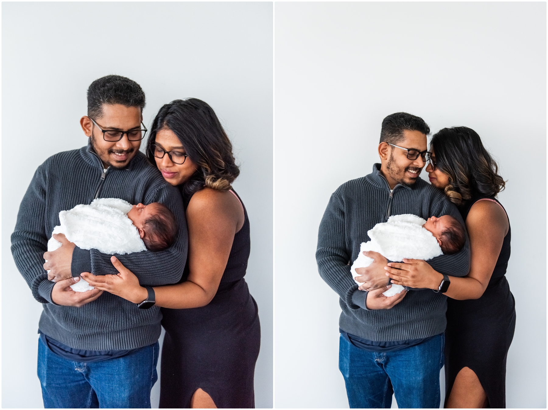 Downtown Calgary In Home Newborn Session