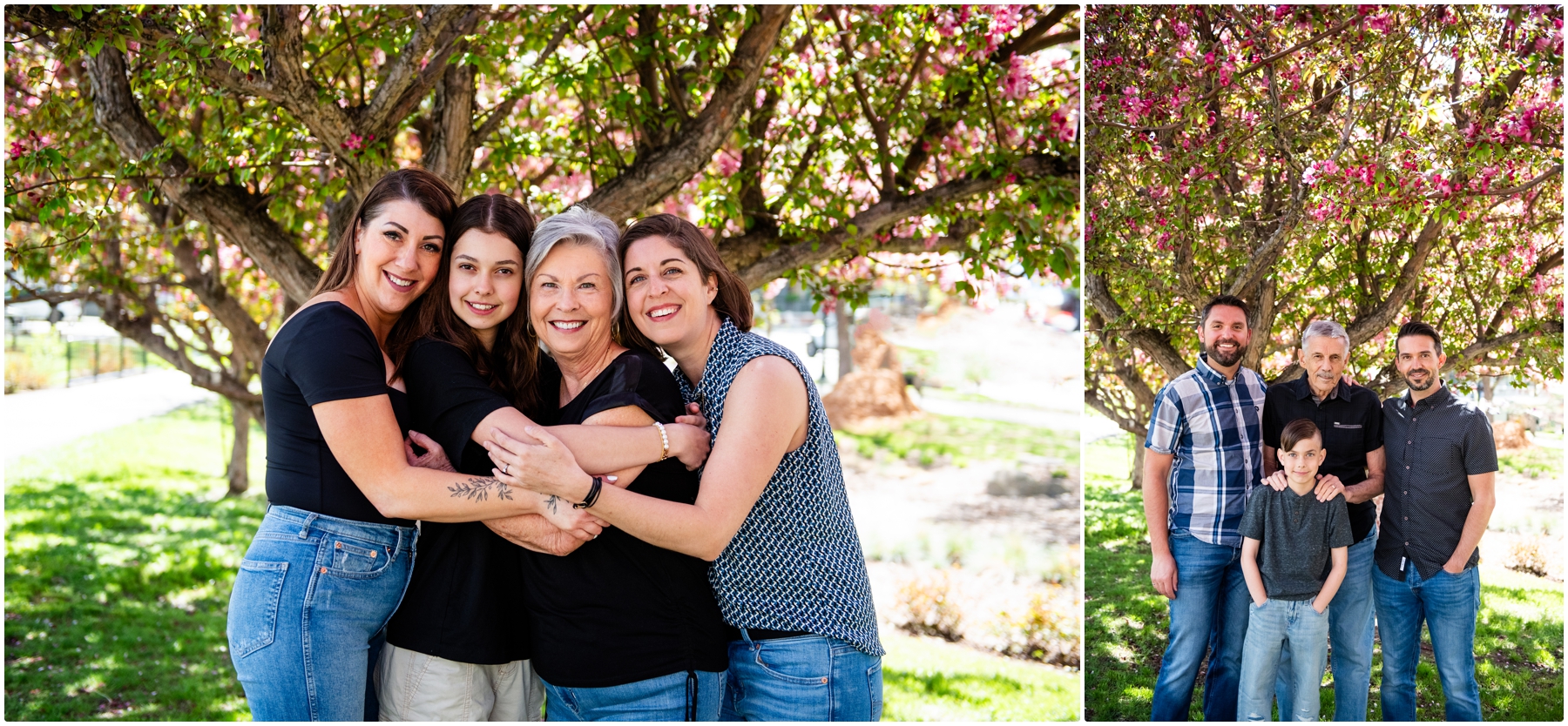 Calgary Cherry Blossom Family Photography