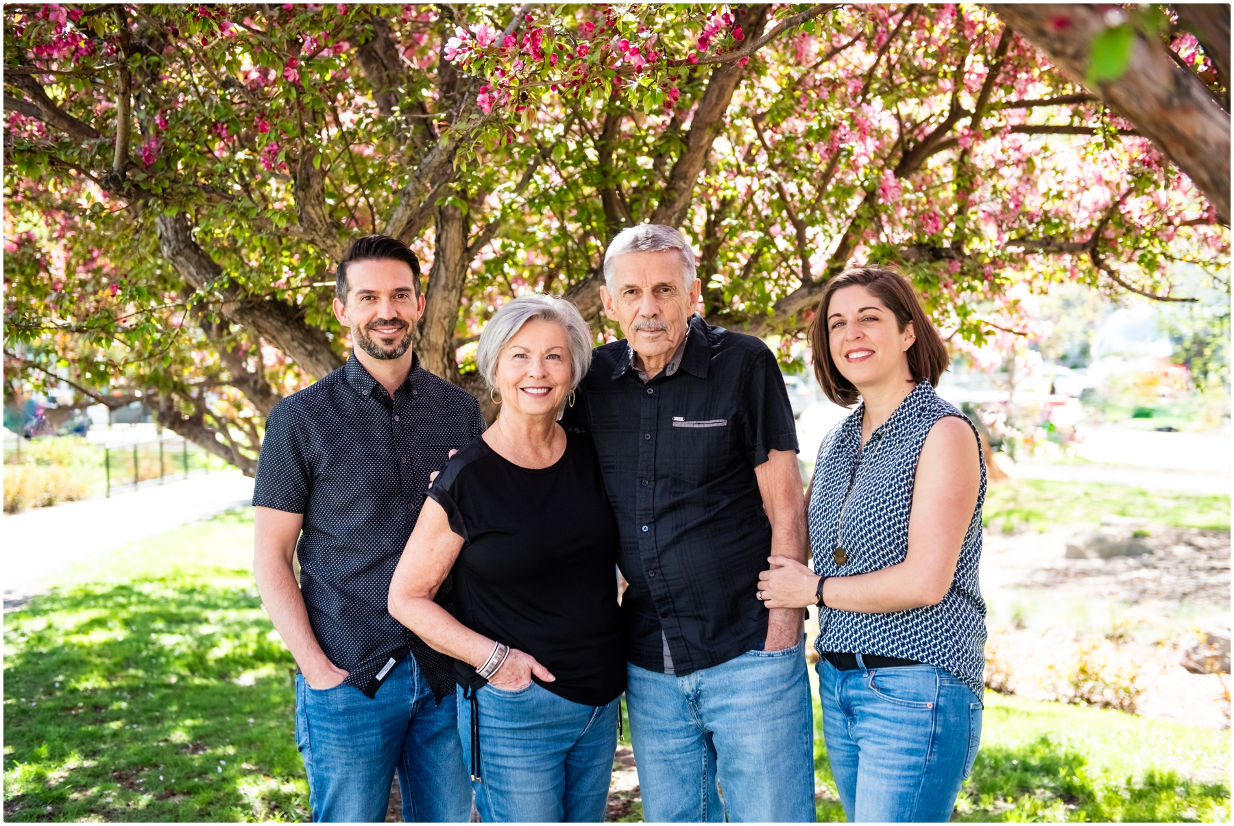 Calgary Cherry Blossom Family Photos