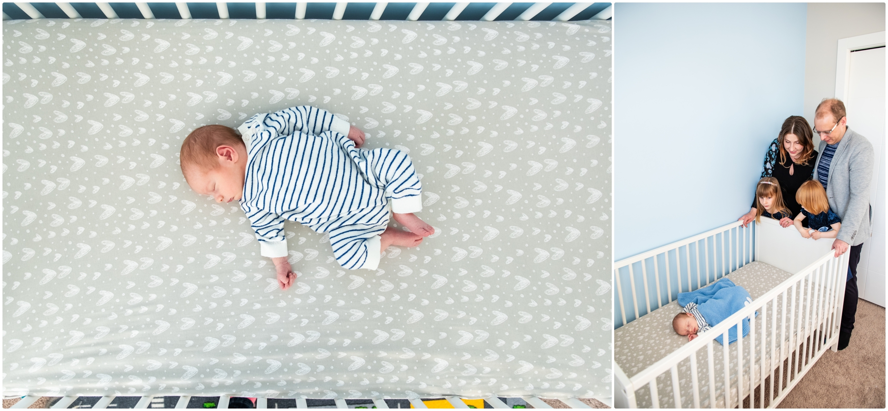 Calgary At Home Winter Newborn Photographer