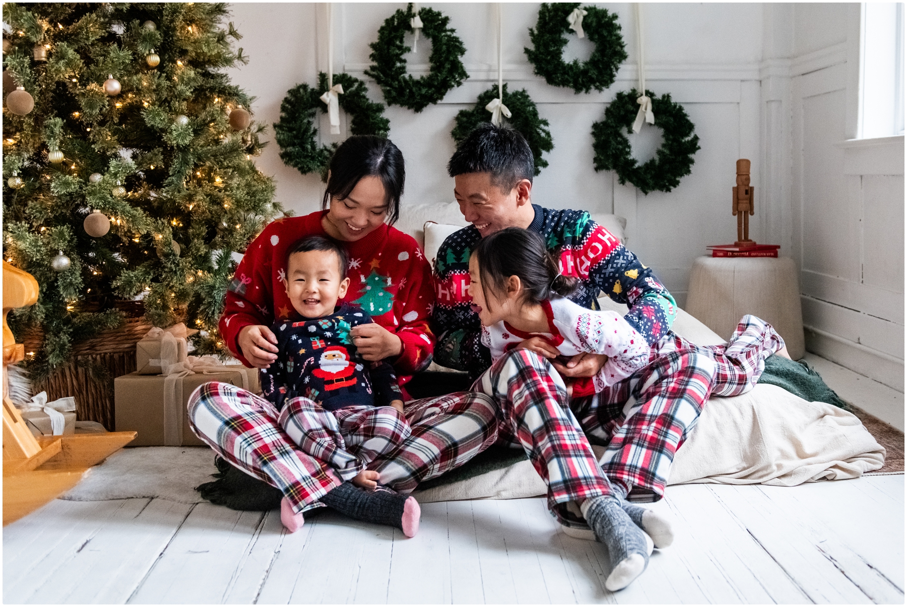 Calgary Christmas PJ Mini Sessions