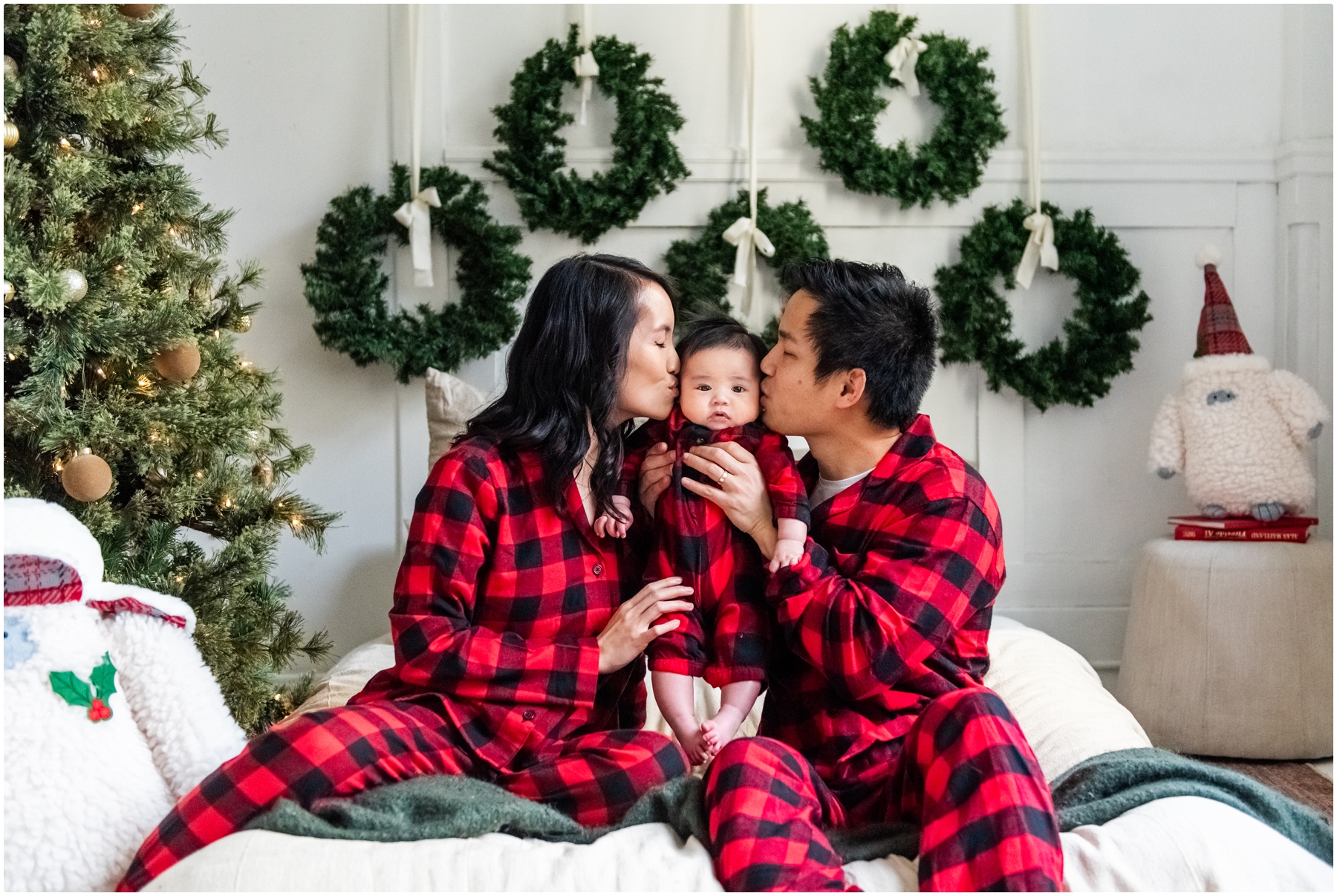 Christmas Pajama Photo Family Sessions Calgary