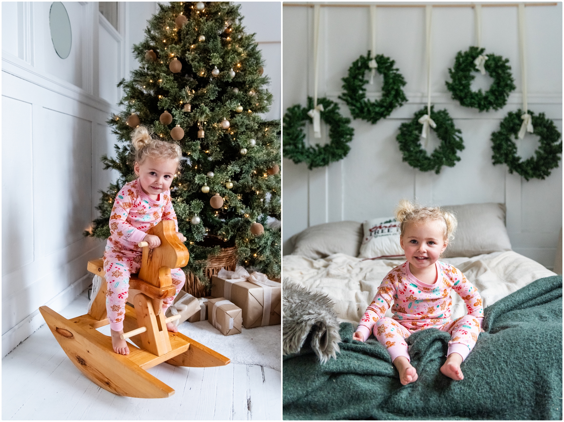 Pajama Christmas Mini Sessions Calgary Ab