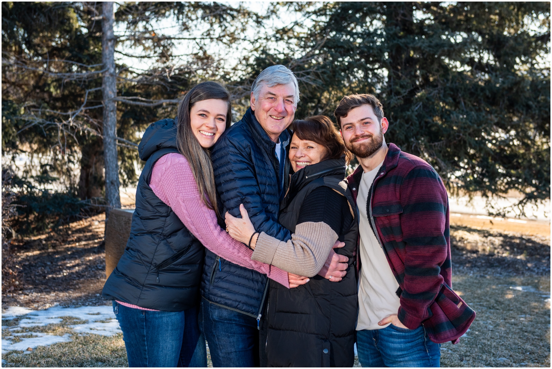 Calgary Family Photos With Adult Children