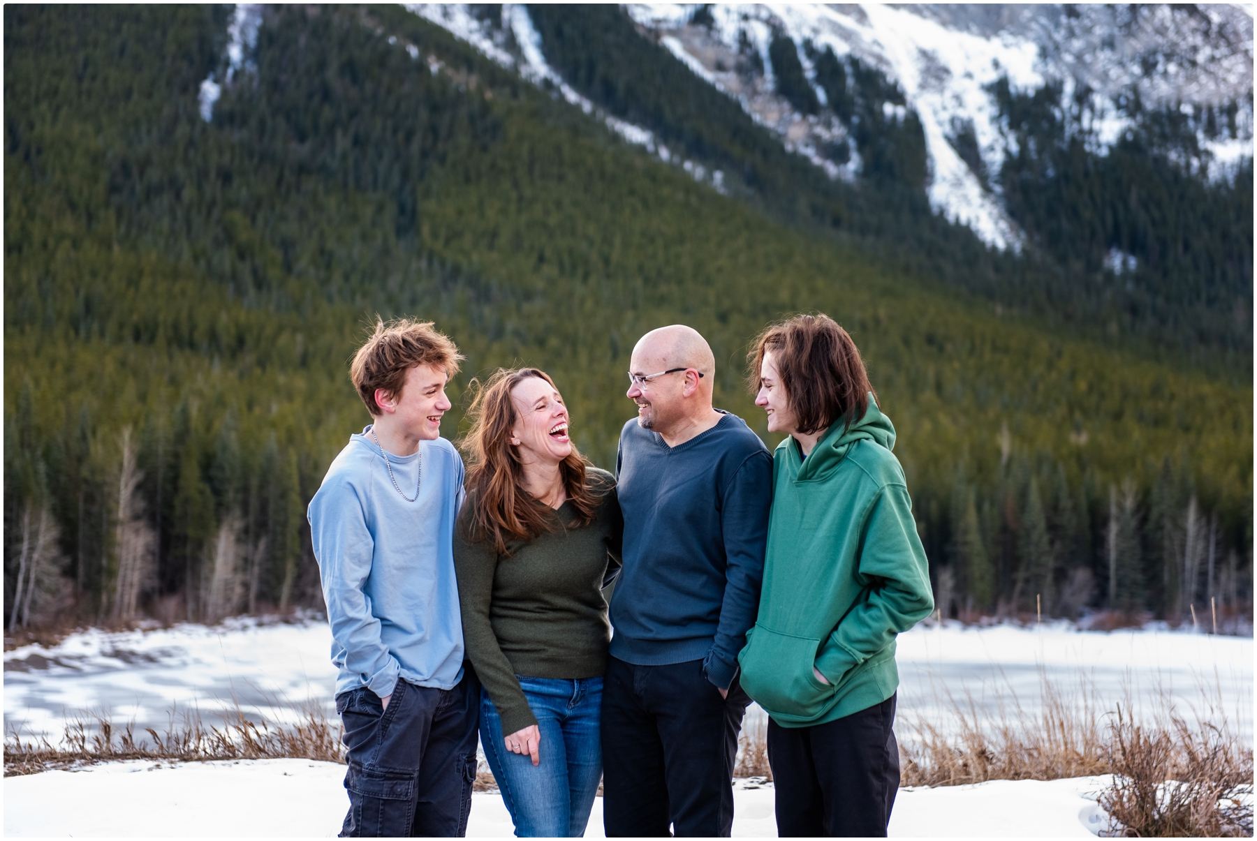 Calgary Winter Family Photos