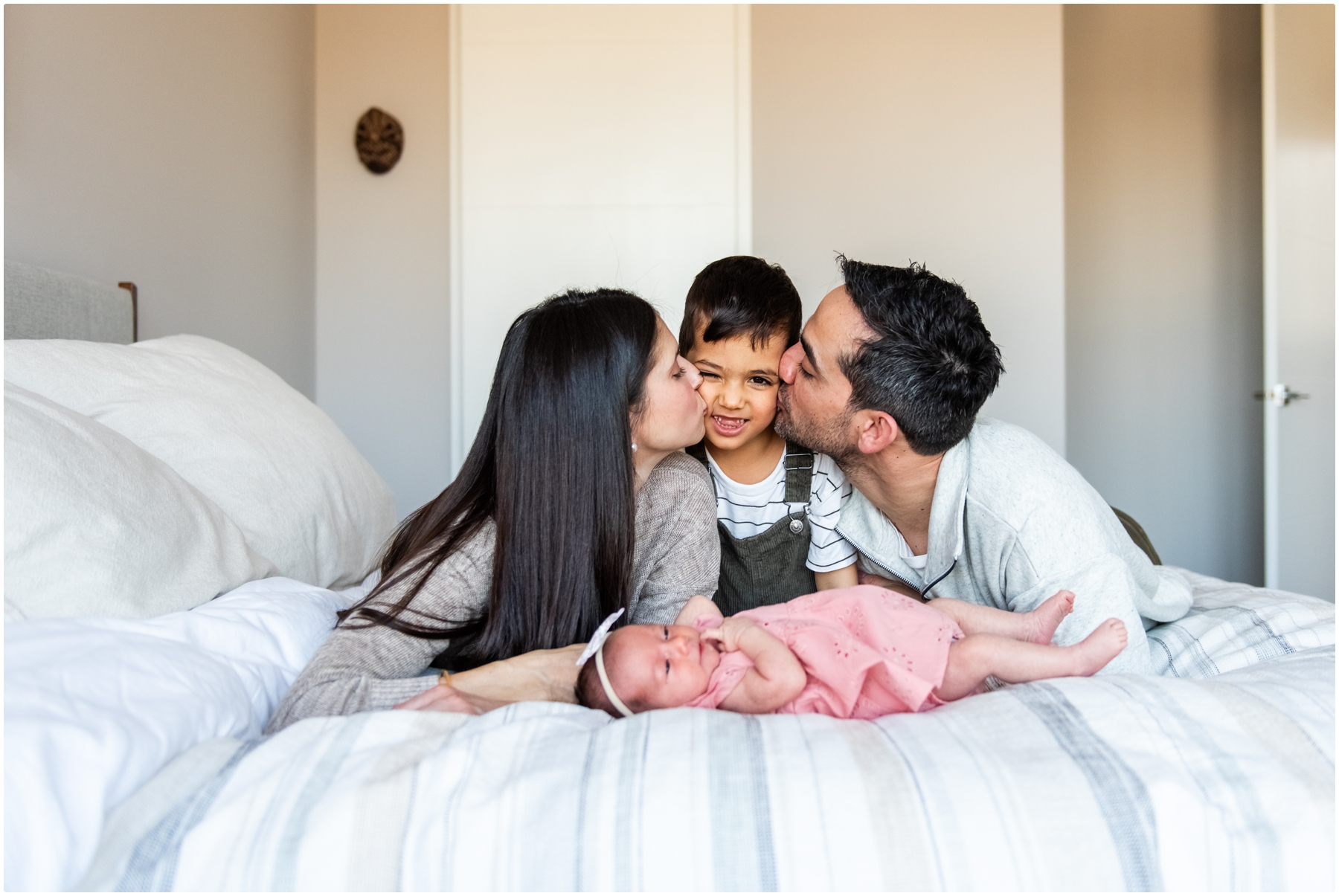 Calgary At Home Newborn Family Photographer