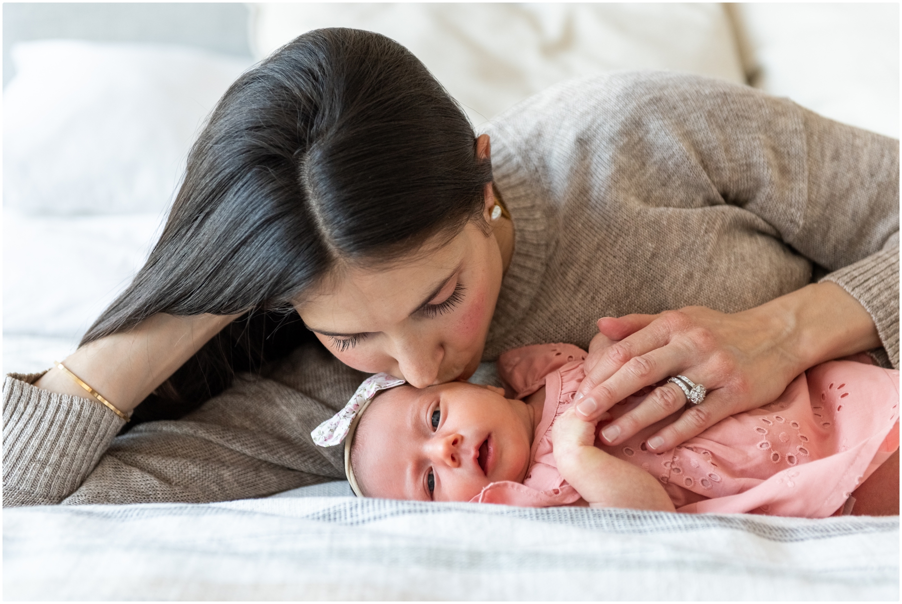 Calgary At home Lifestyle Newborn Photography Session