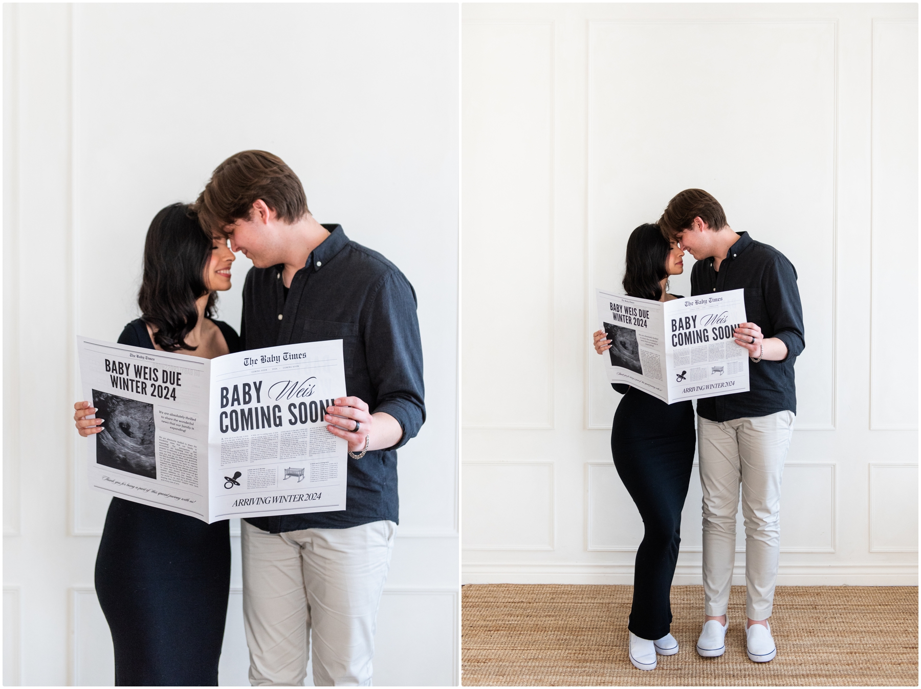 Calgary Baby Announcement Photographer