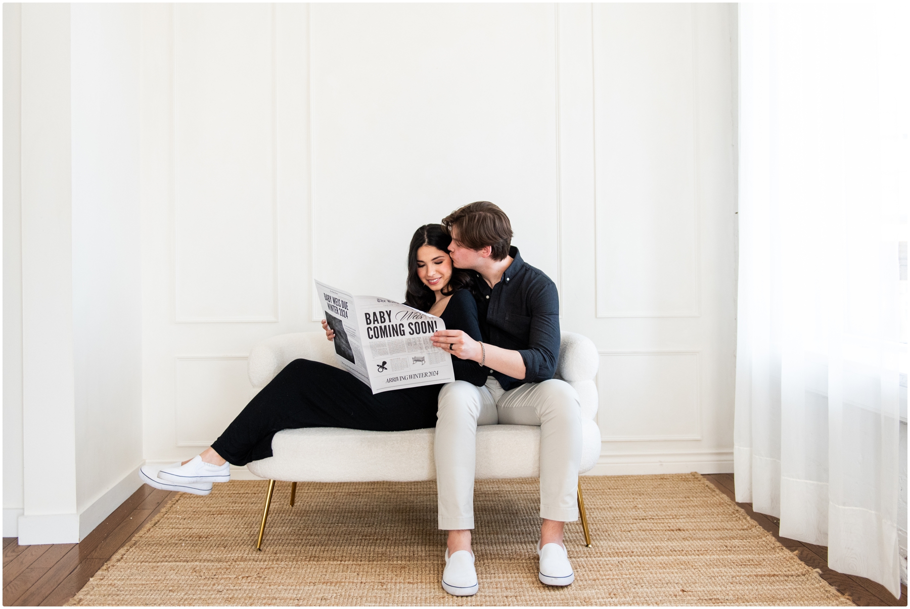 Calgary Baby Announcement Photography