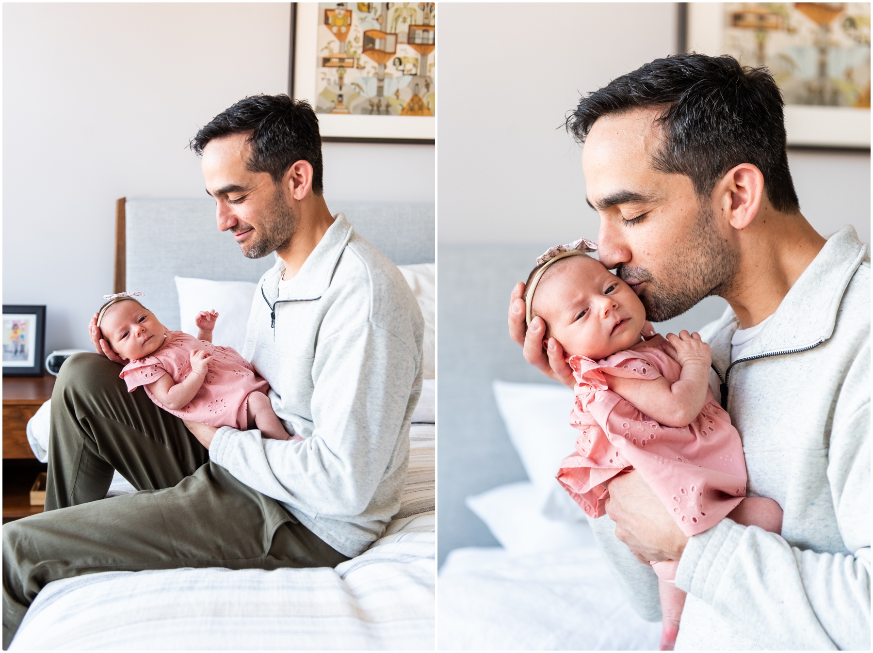 Calgary In Home Lifestyle Newborn Photography Session