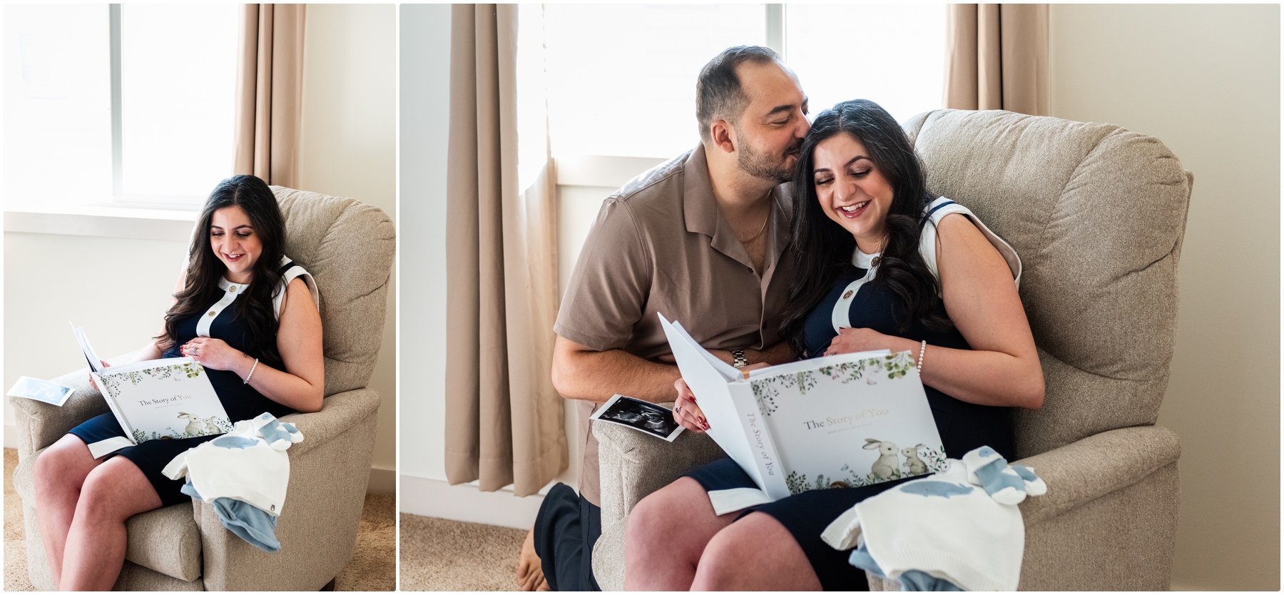 Calgary In Home Maternity Session Photos