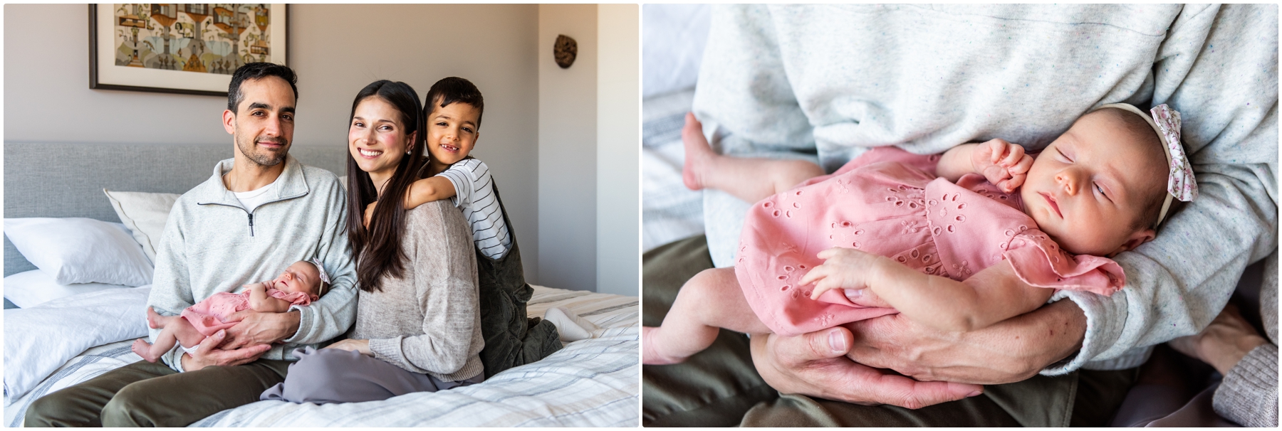 Calgary Lifestyle Newborn Photo Session