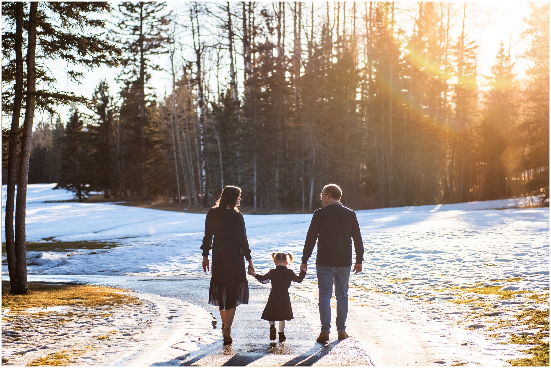 Calgary Sunkissed Family Session