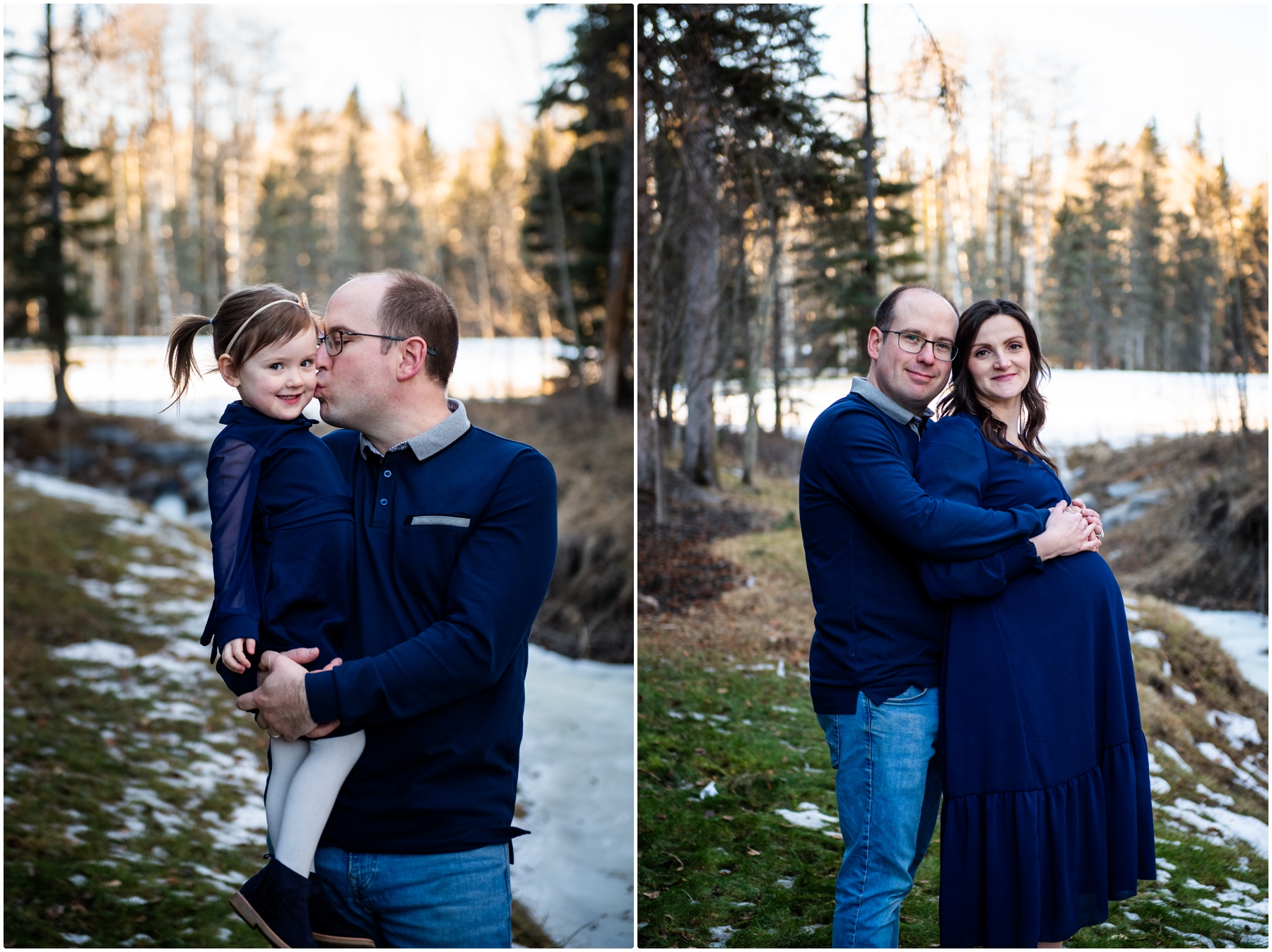 Calgary Winter Maternity Photos