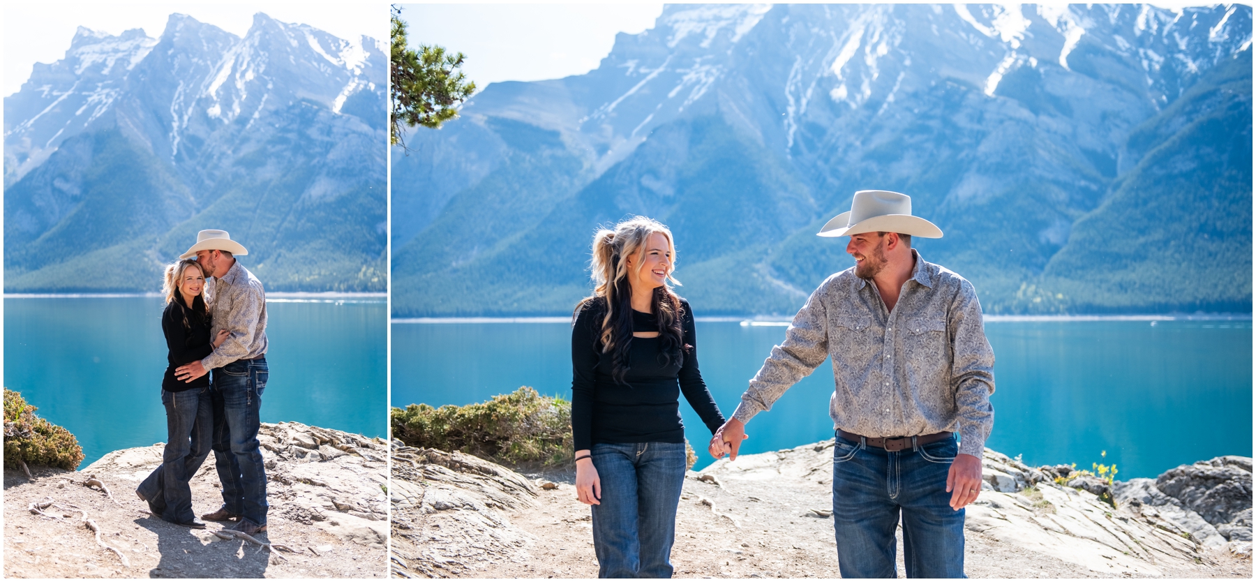 Banff Spring Couple Photography