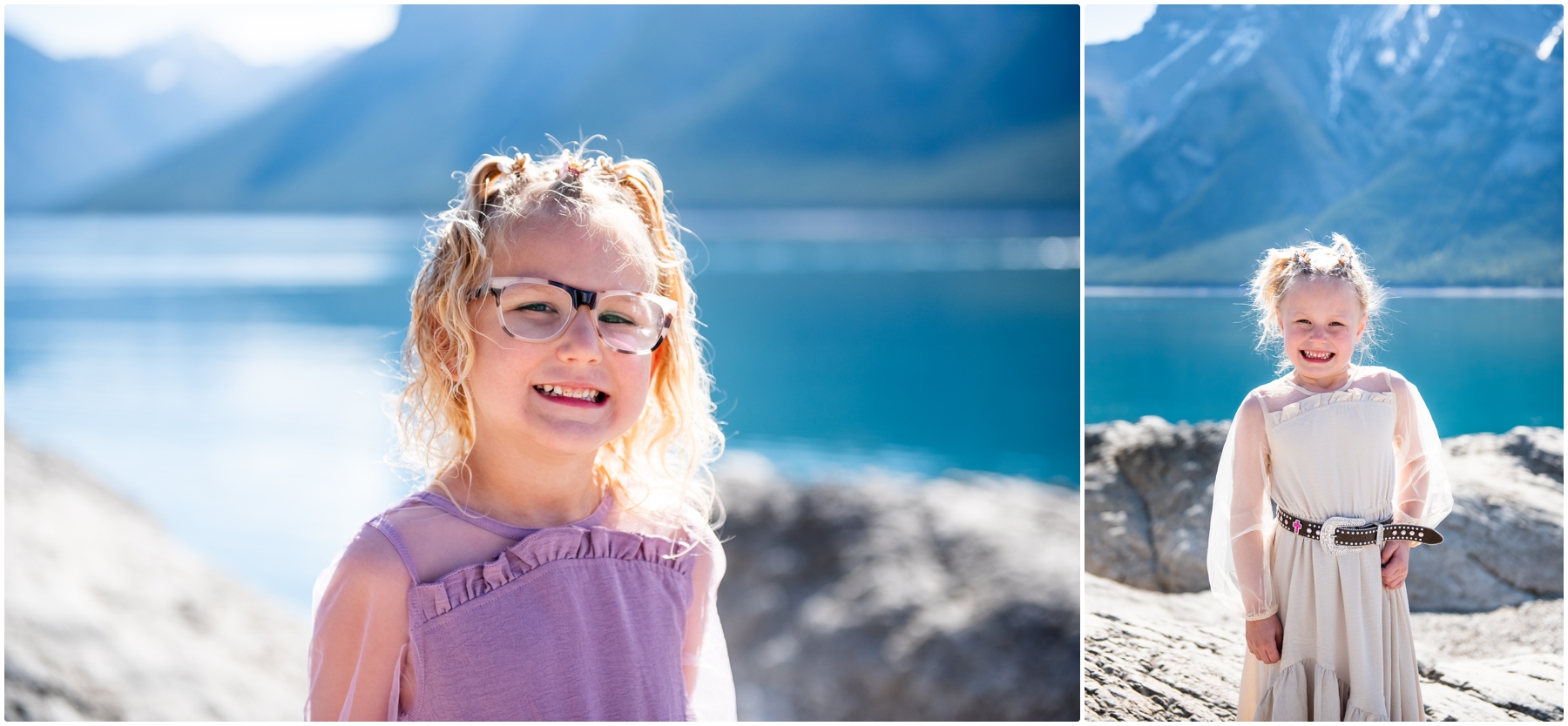Lake Minniwanka Family Photographers