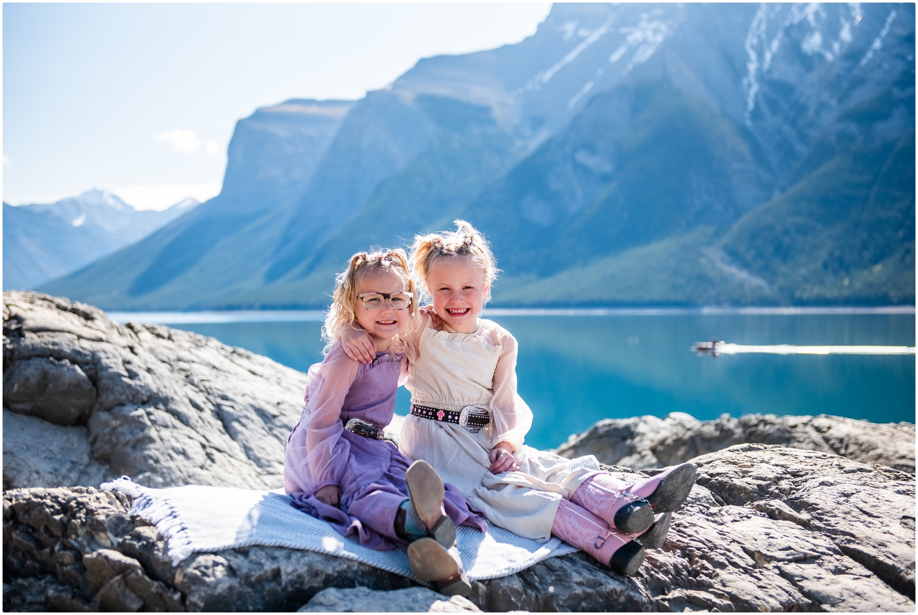 Lake Minniwanka Family Photography