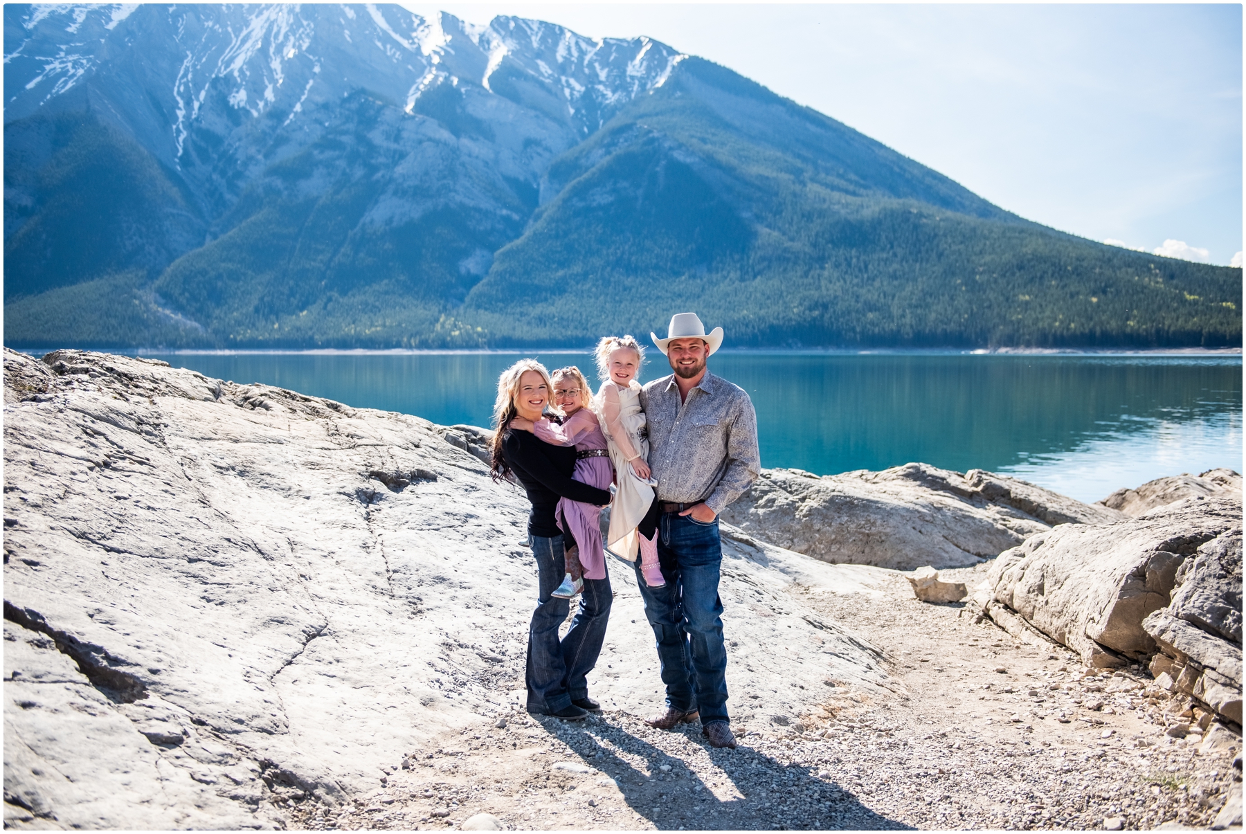 Lake Minniwanka Family Session
