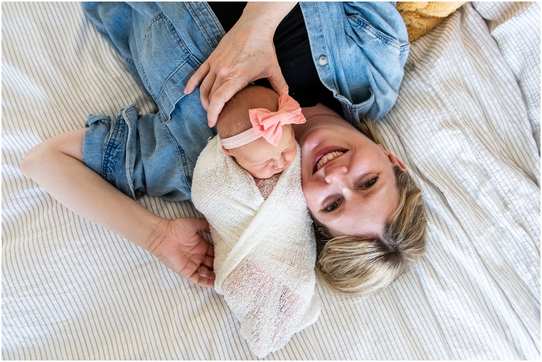Calgary Mom & Daughter Newborn Photo Session