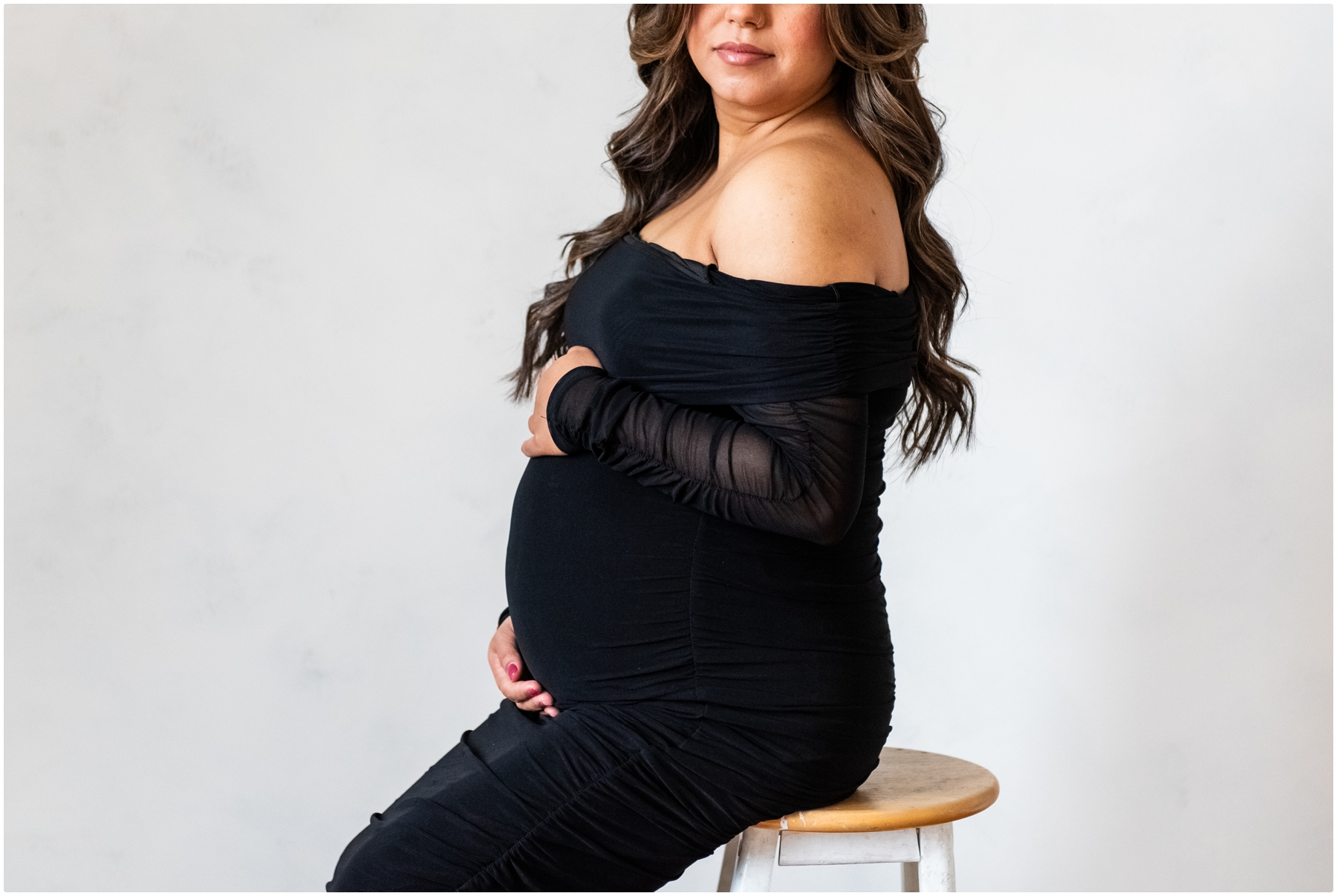 Calgary Studio Maternity Photography Session
