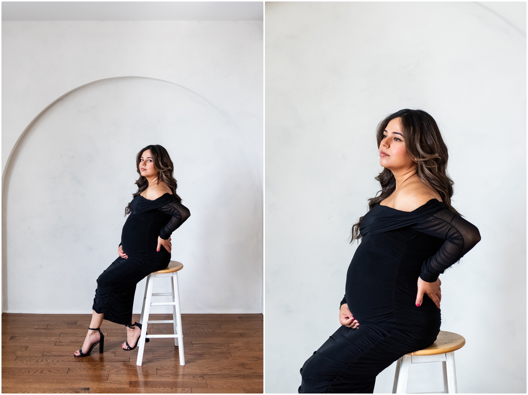 Calgary Studio Maternity Session
