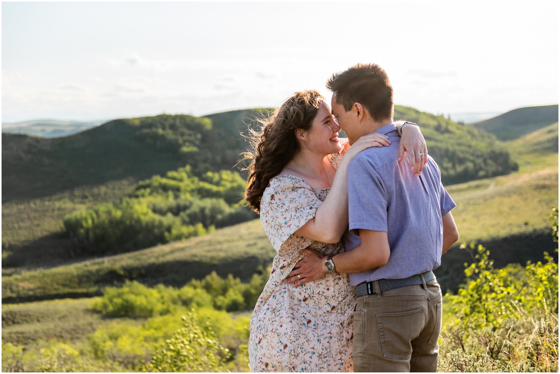 Calgary Sunset Maternity Session