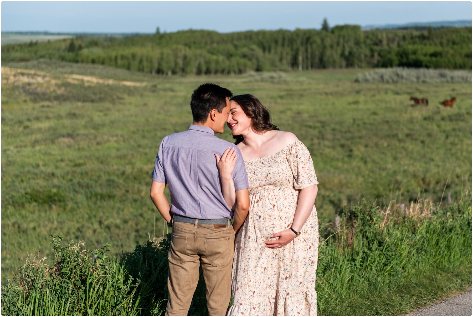 Cochrane Glenbow Ranch Maternity Photographer
