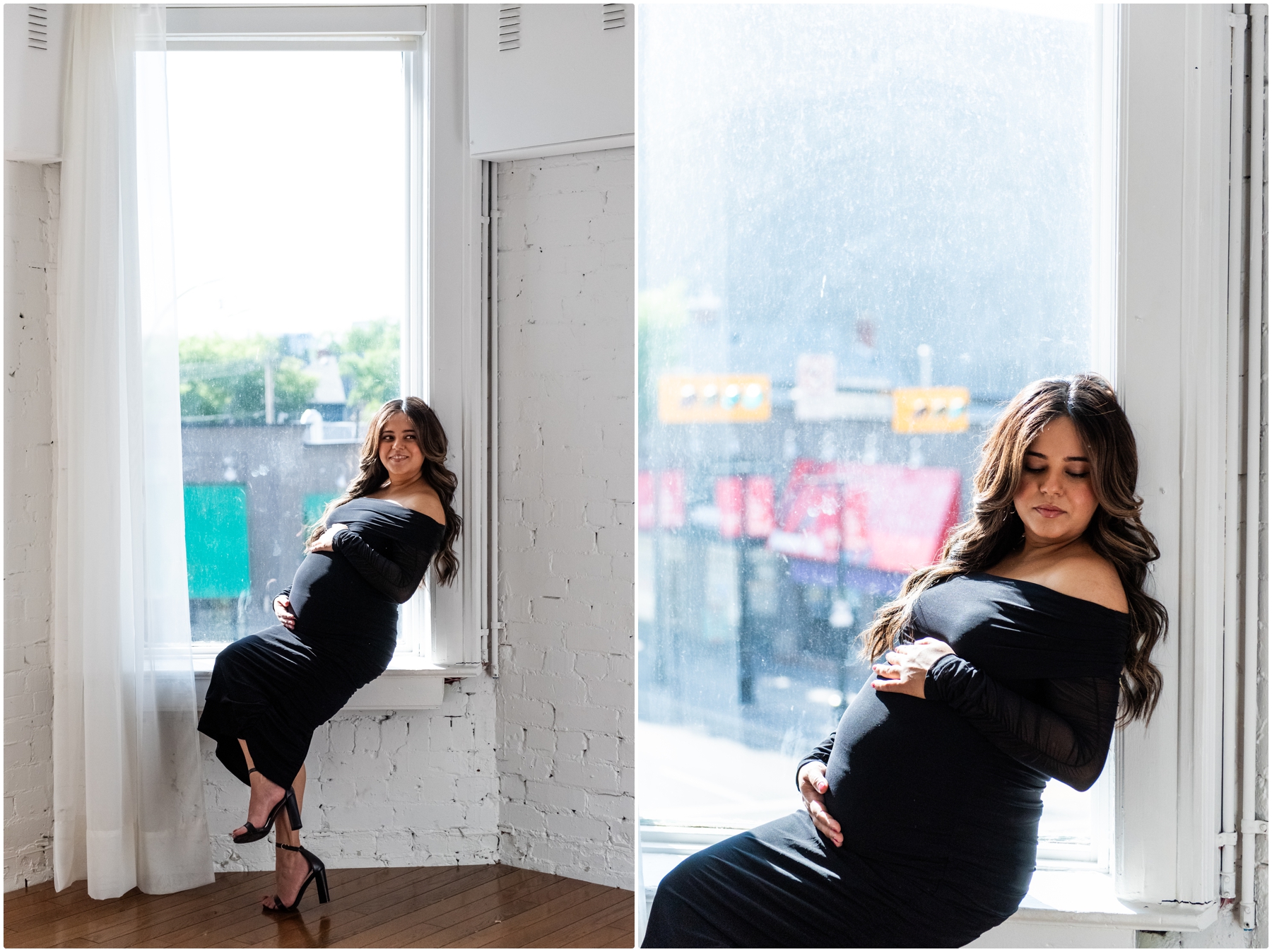 Studio Maternity Photographer Calgary