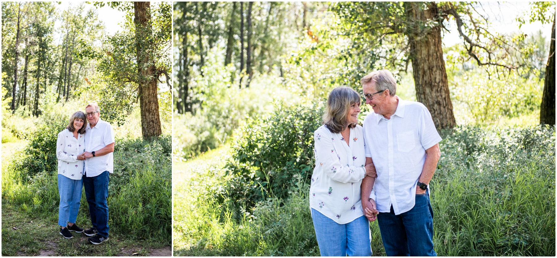 Calgary Fish Creek Park Anniversary Photo Session