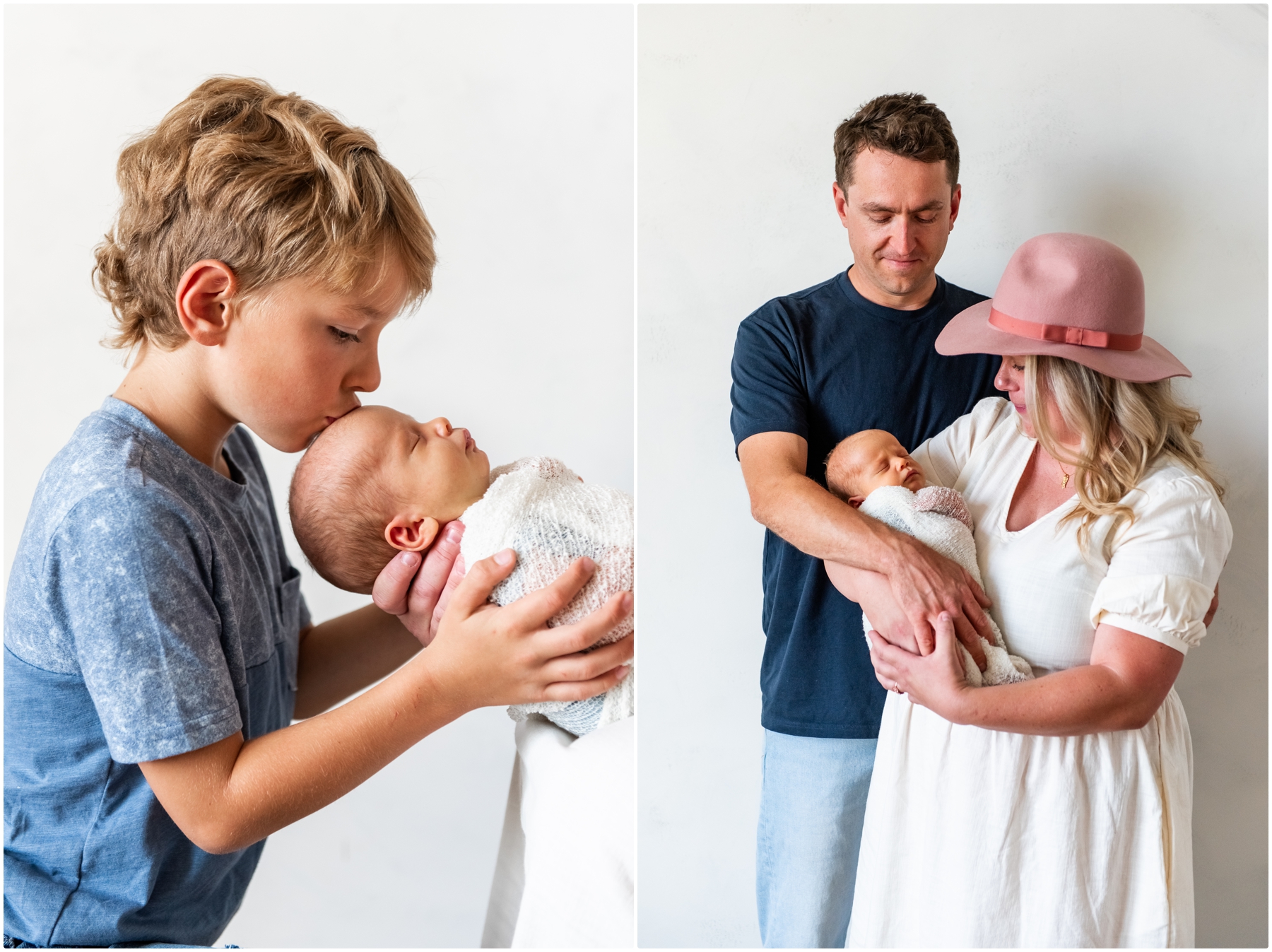 Family Newborn Photo Session Calgary