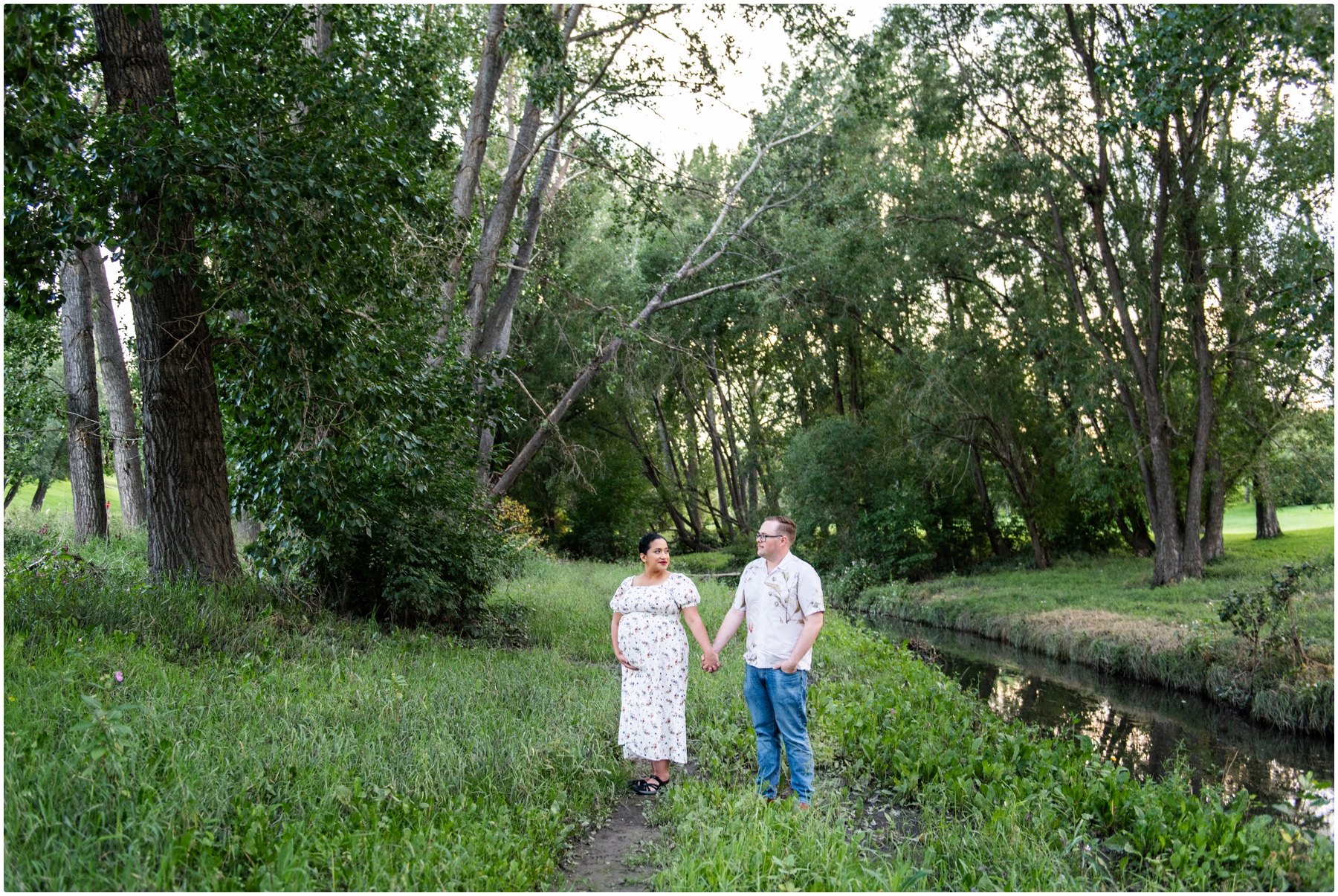 Calgary Summer Maternity Session