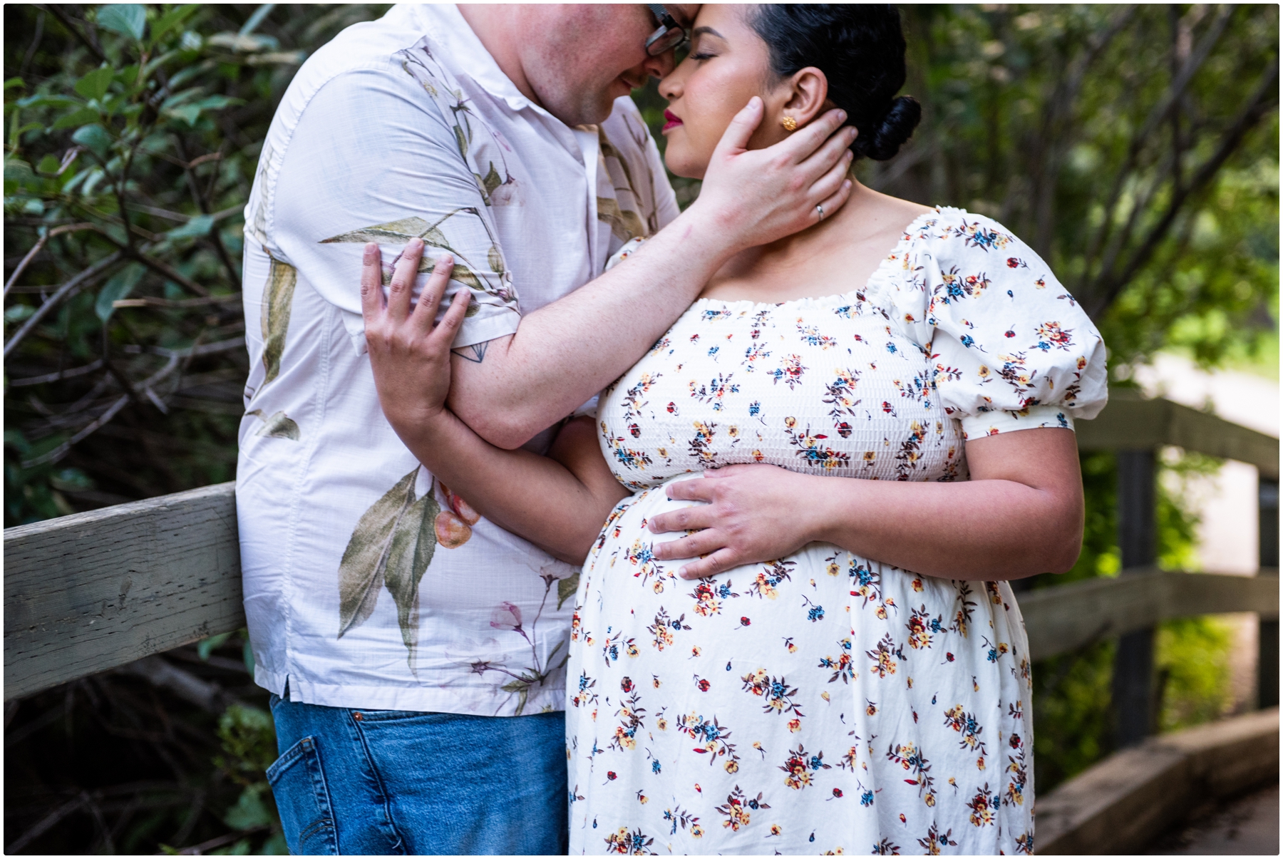 Calgary Summer Park Maternity Session