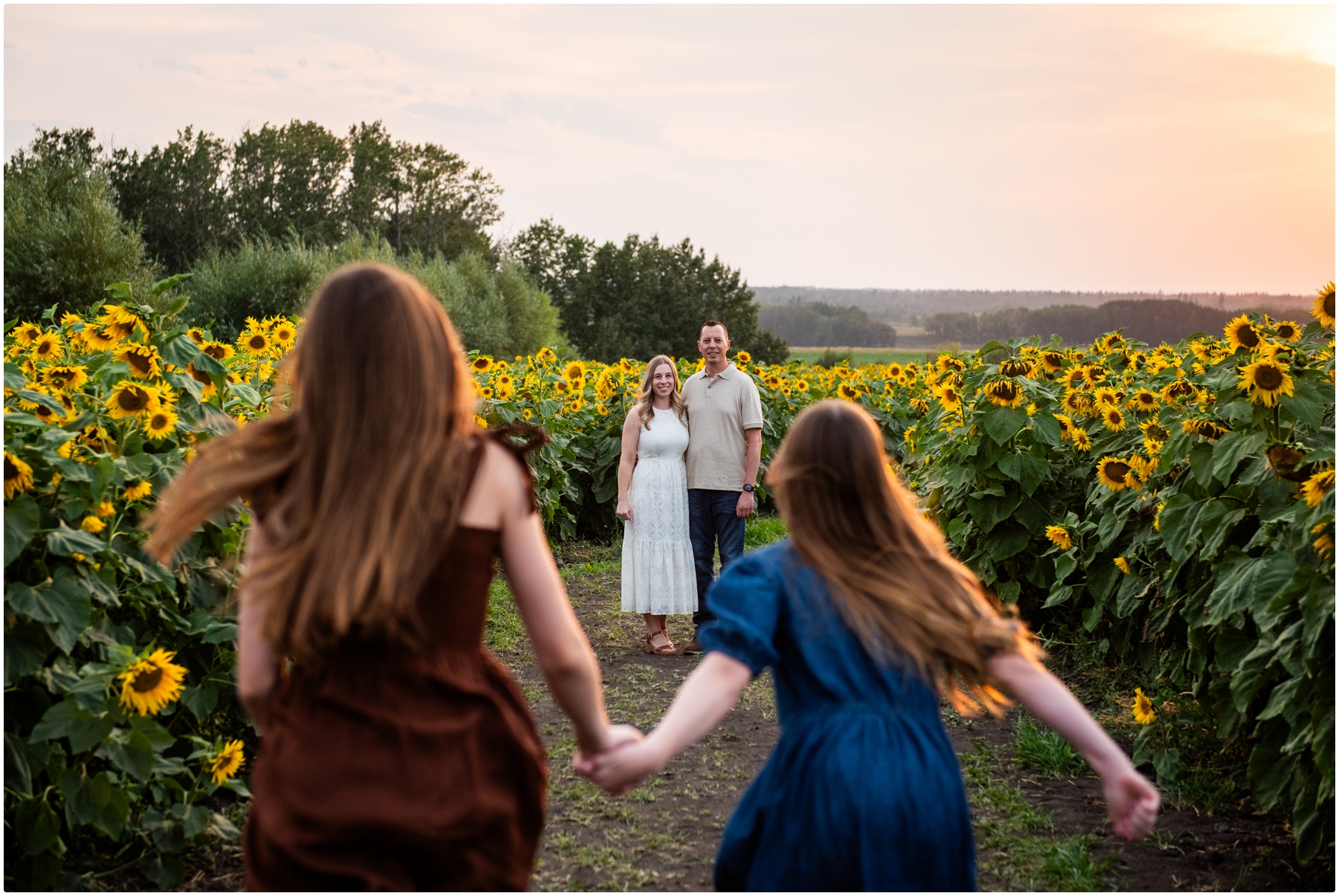 Bowden Sunflower Family Session