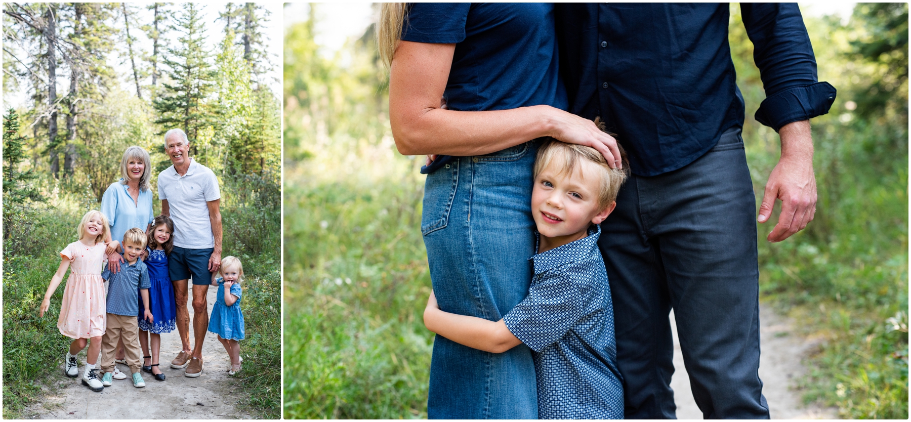 Calgary Griffith Woods Grandparent Session