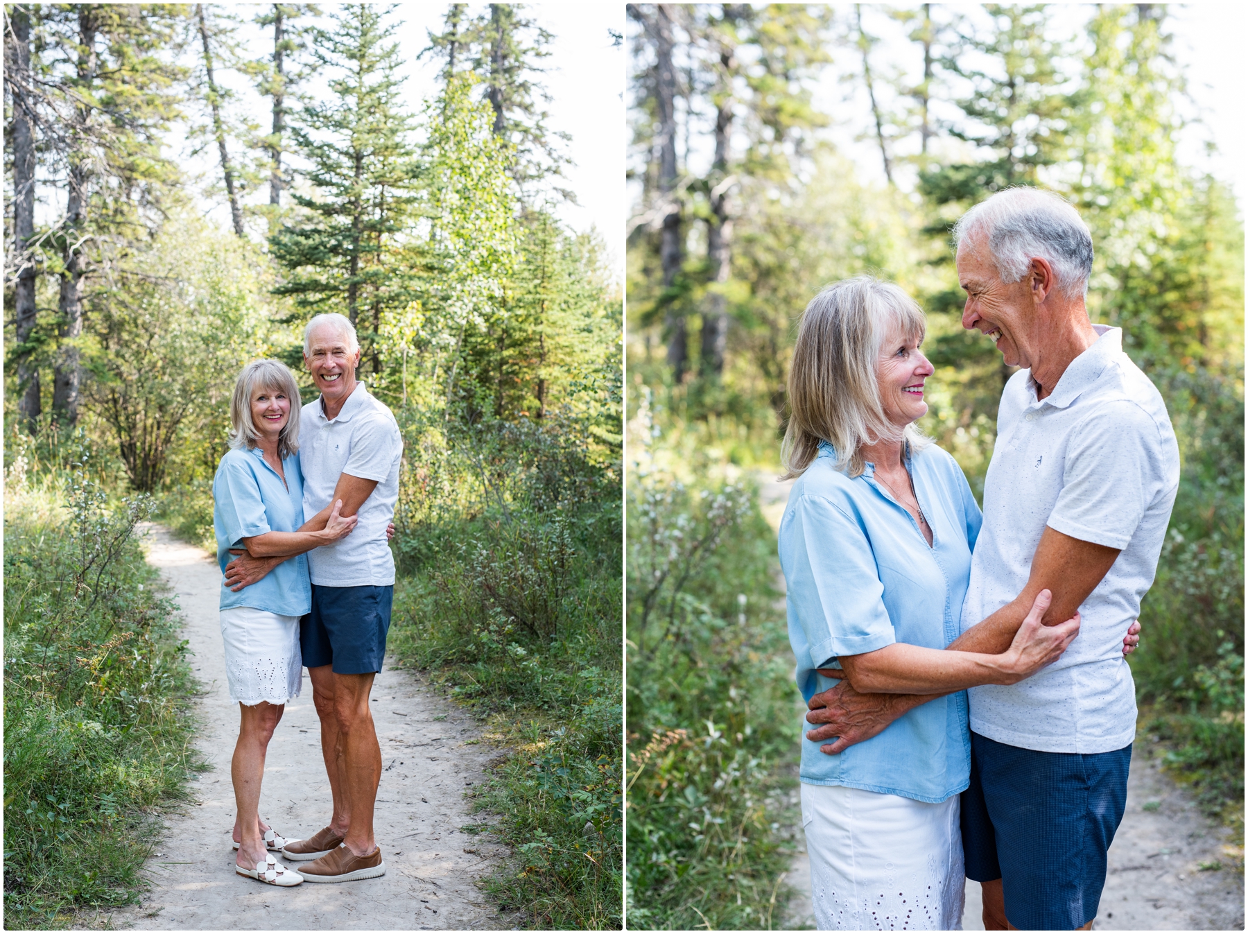 Calgary Summer Couple Photography - Griffith Woods