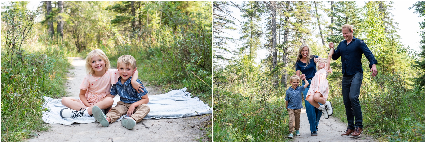 Calgary Summer Family Photography - Griffith Woods