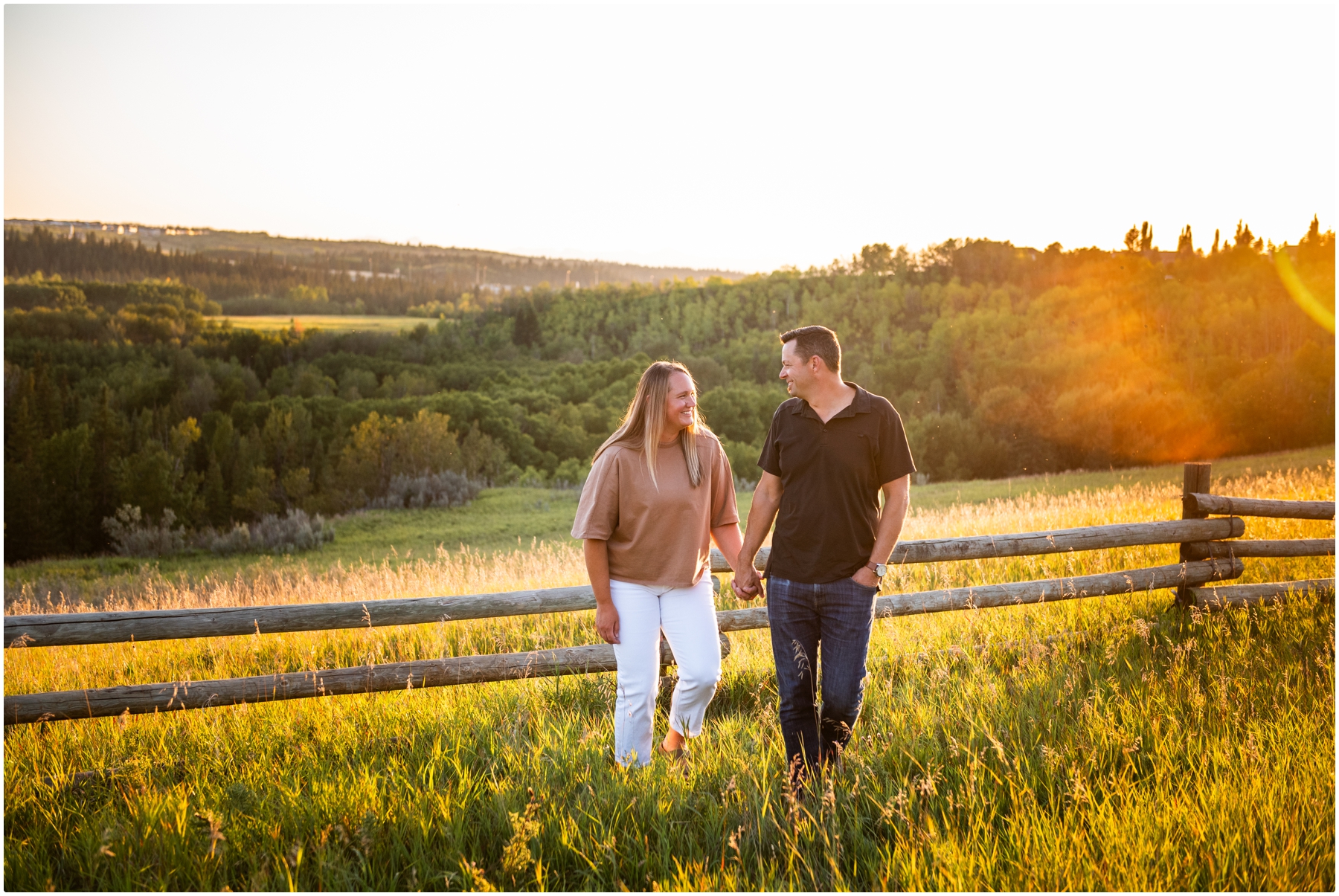 Calgary Woodlands Couple Photographer