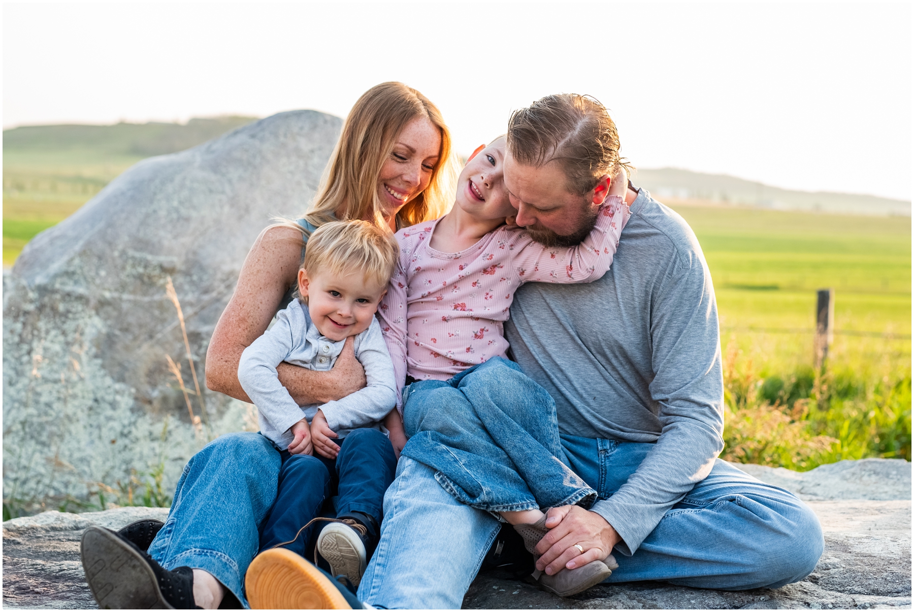 Okotoks Farm Family Photography Session
