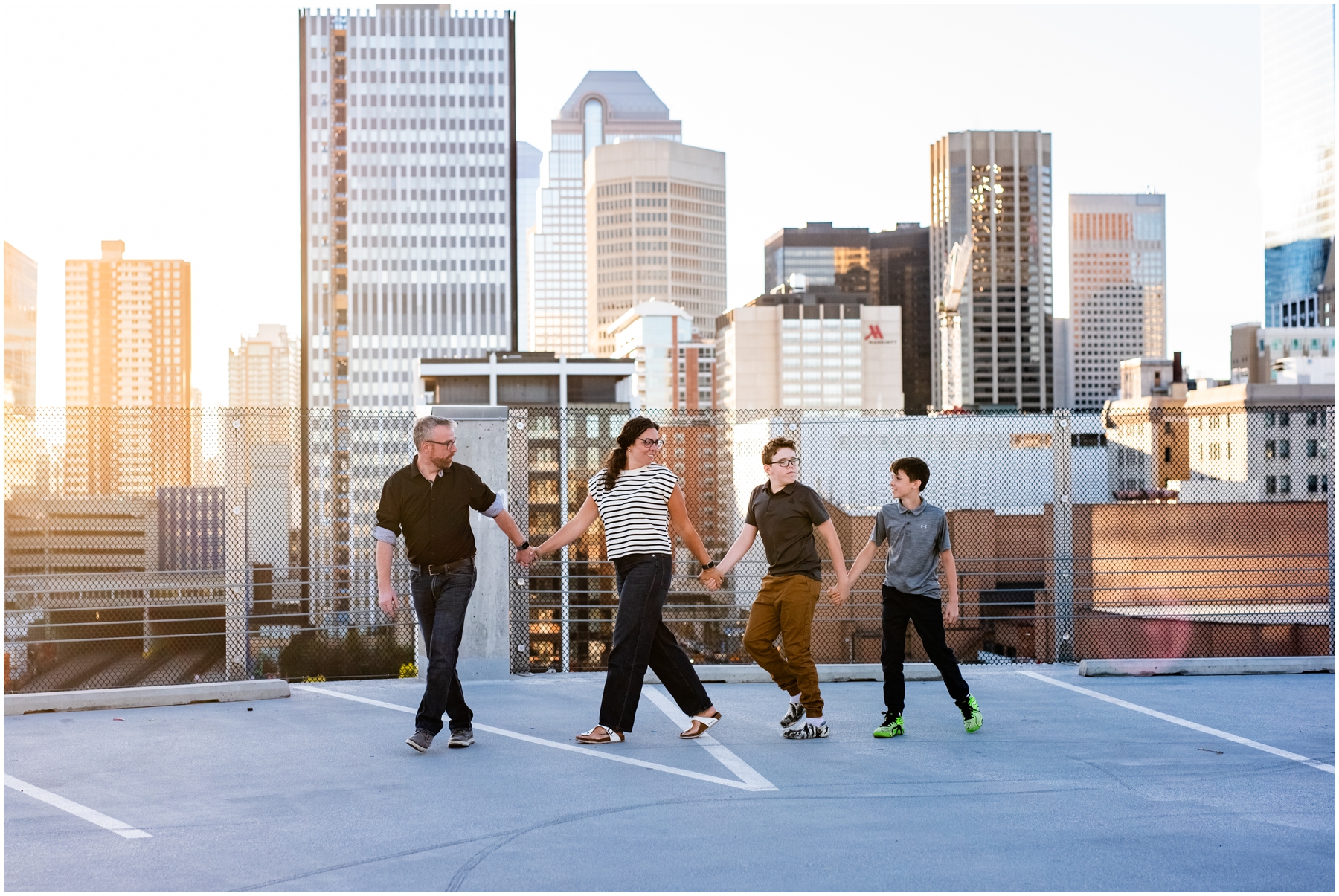 Calgary Ab Skyline Family Photographer