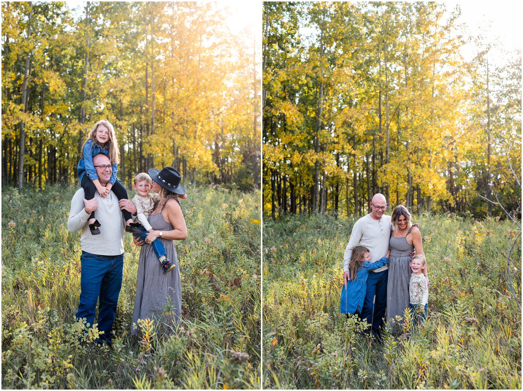 Calgary Fall Acreage Family Photography Session