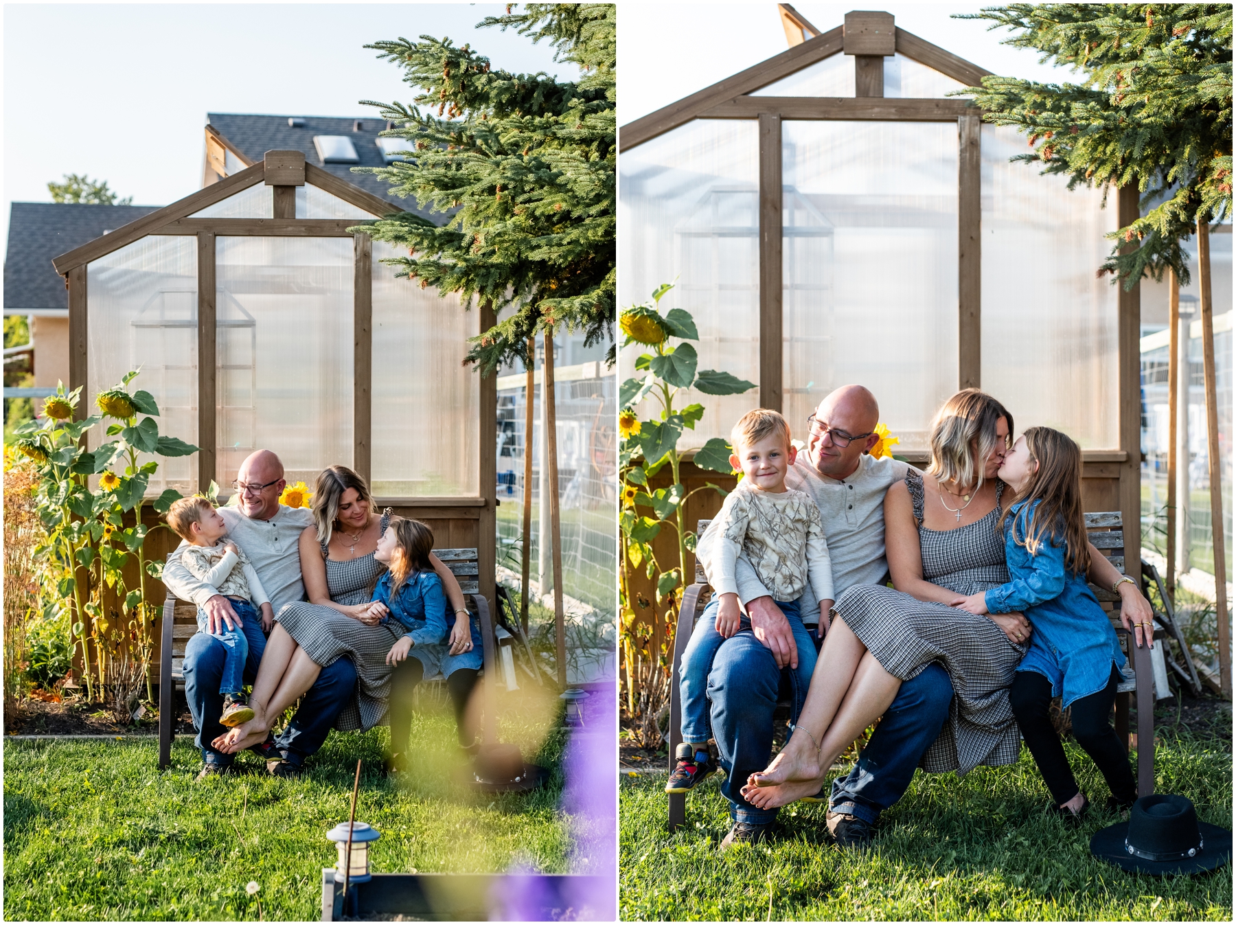 Calgary Garden Family Photos