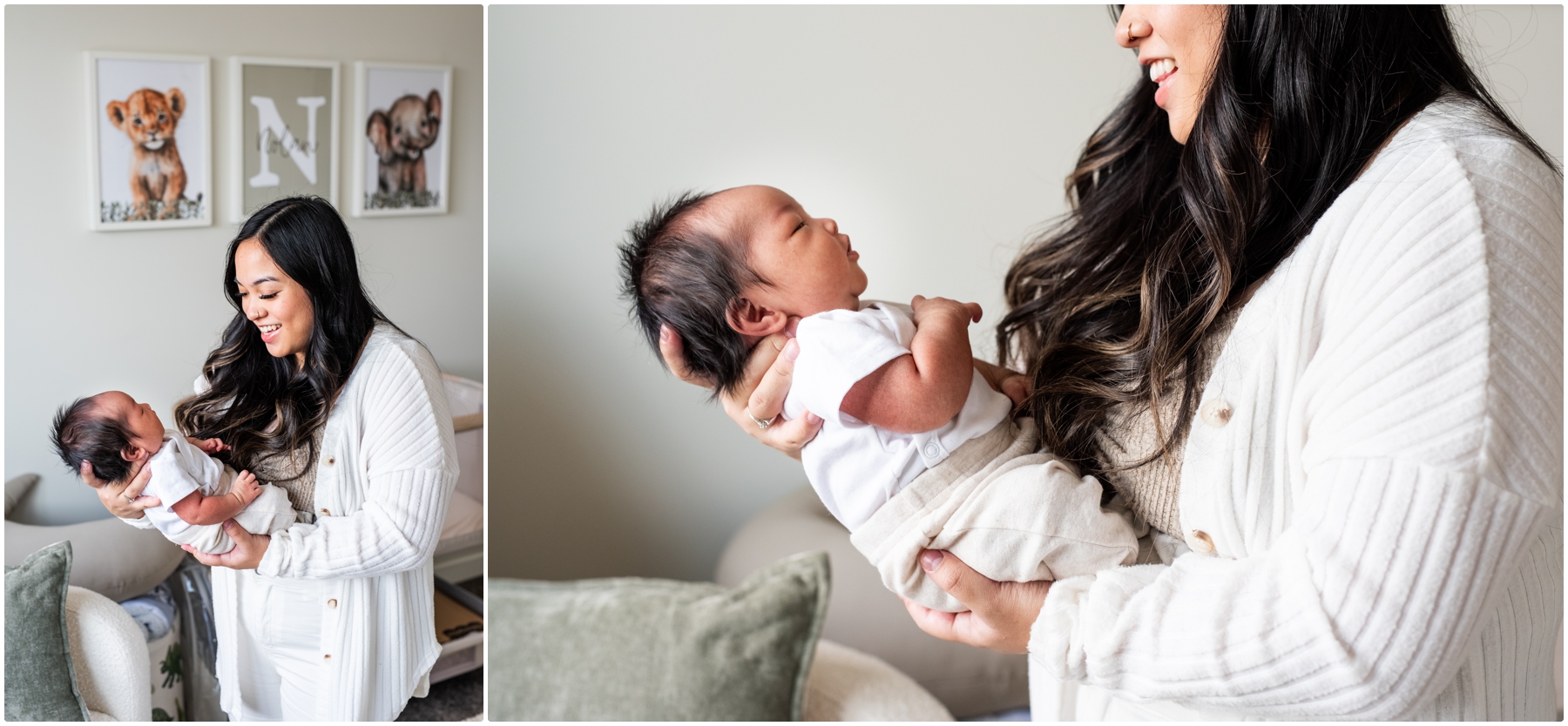 Calgary In Home Nursery Newborn Photo Session