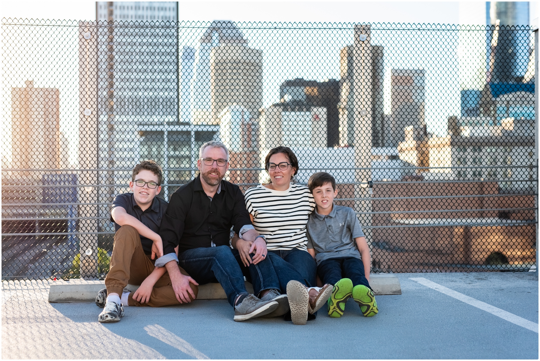 Calgary Skyline Family Photography