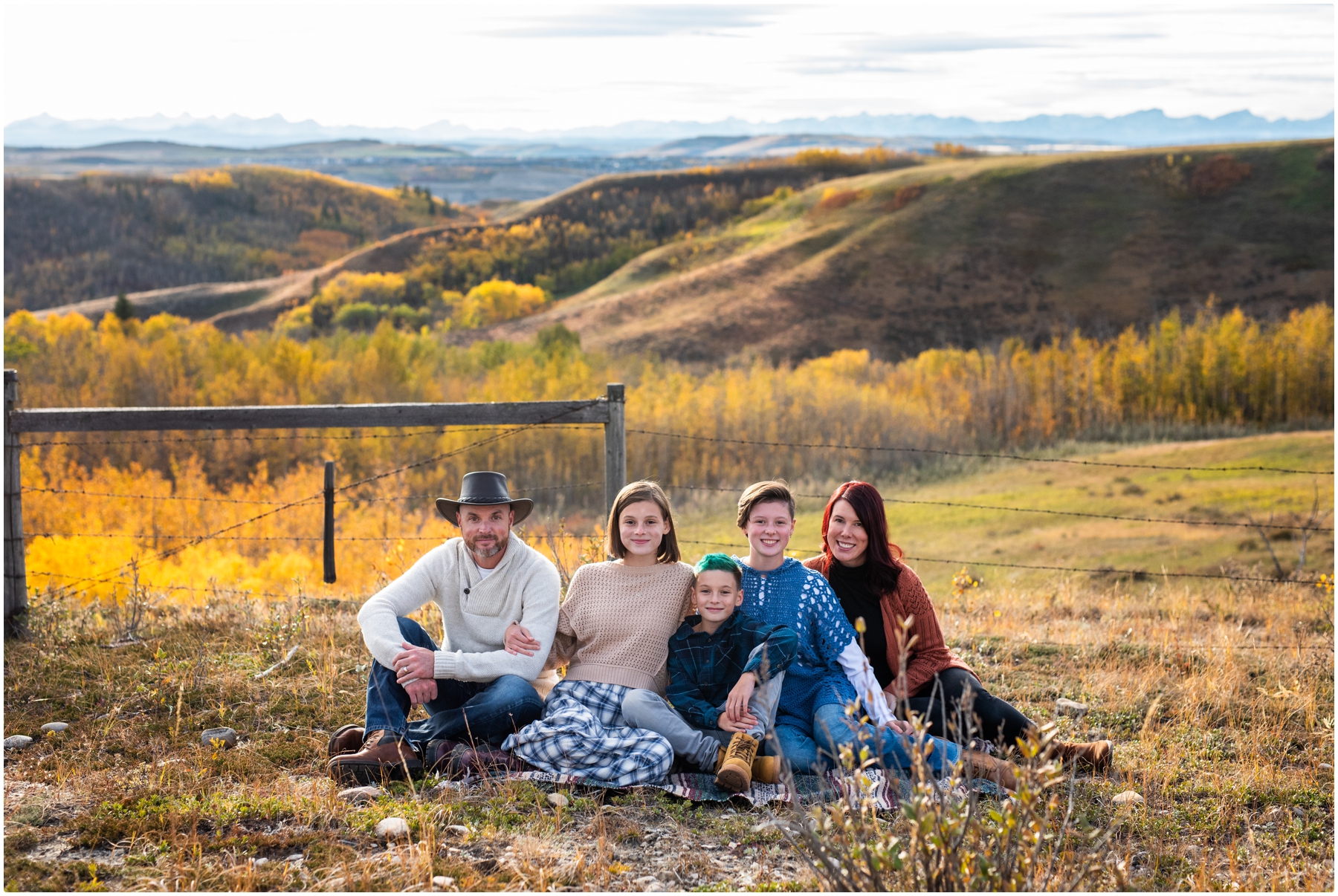 Cochrane Fall Family Photographer - Glenbow Ranche