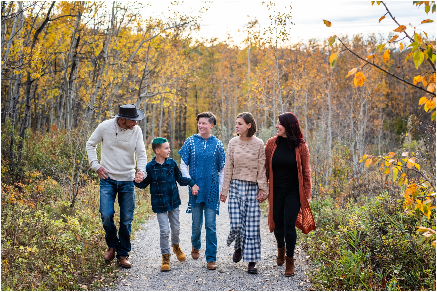 Glenbow Ranch Autumn Family Photography
