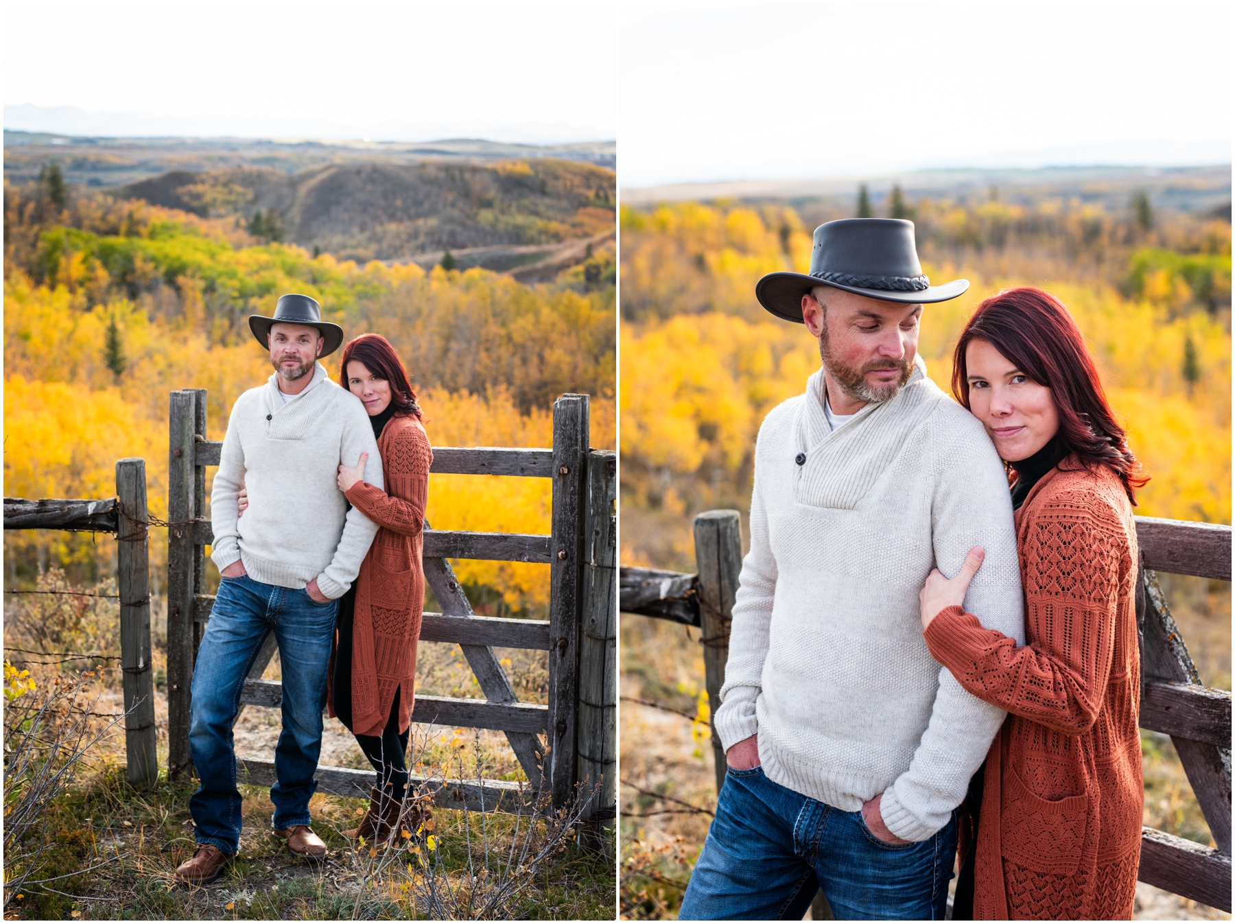 Glenbow Ranch Cochrane Fall Couple Photographers