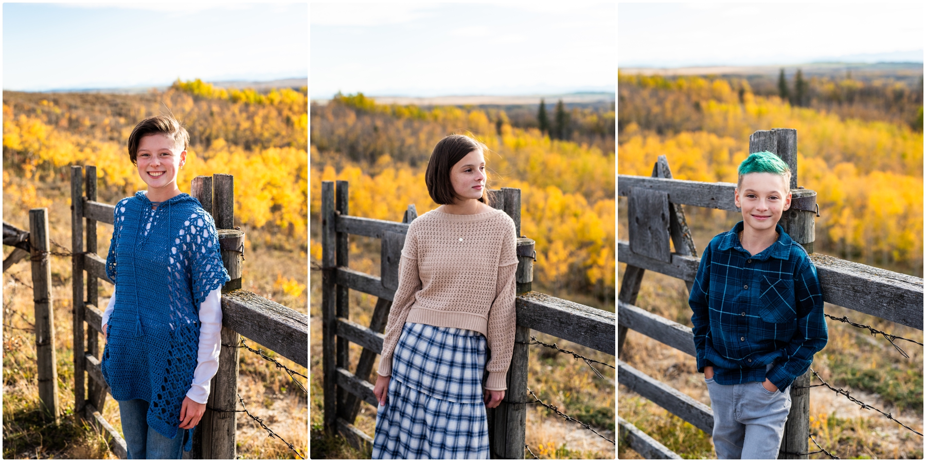 Glenbow Ranch Cochrane Fall Family Photographer