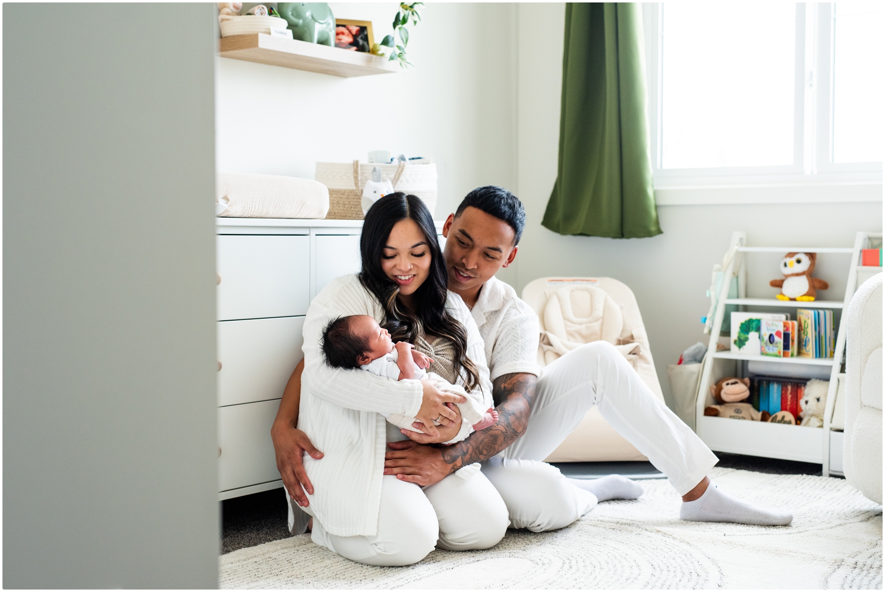 In Home Calgary Newborn Photographer