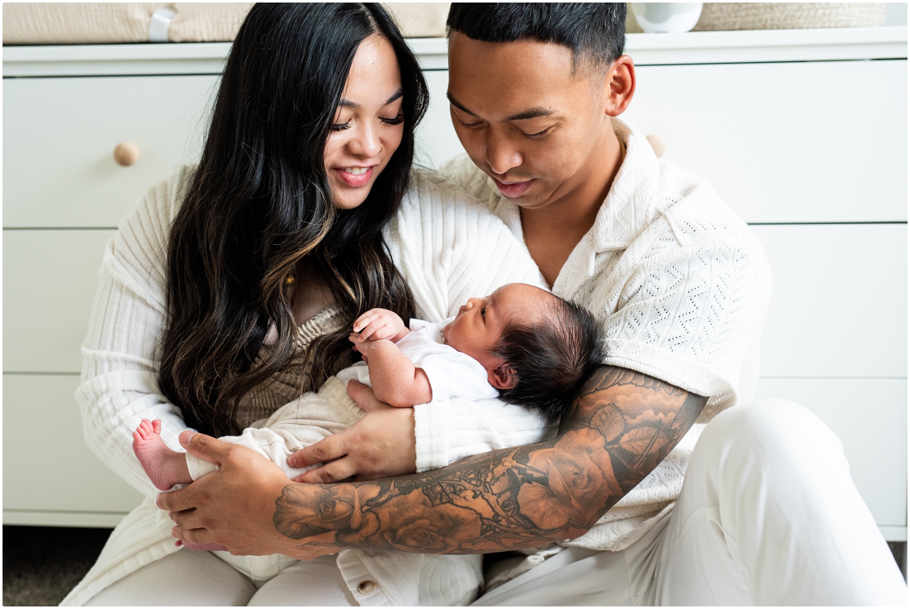 In Home Calgary Newborn Photography
