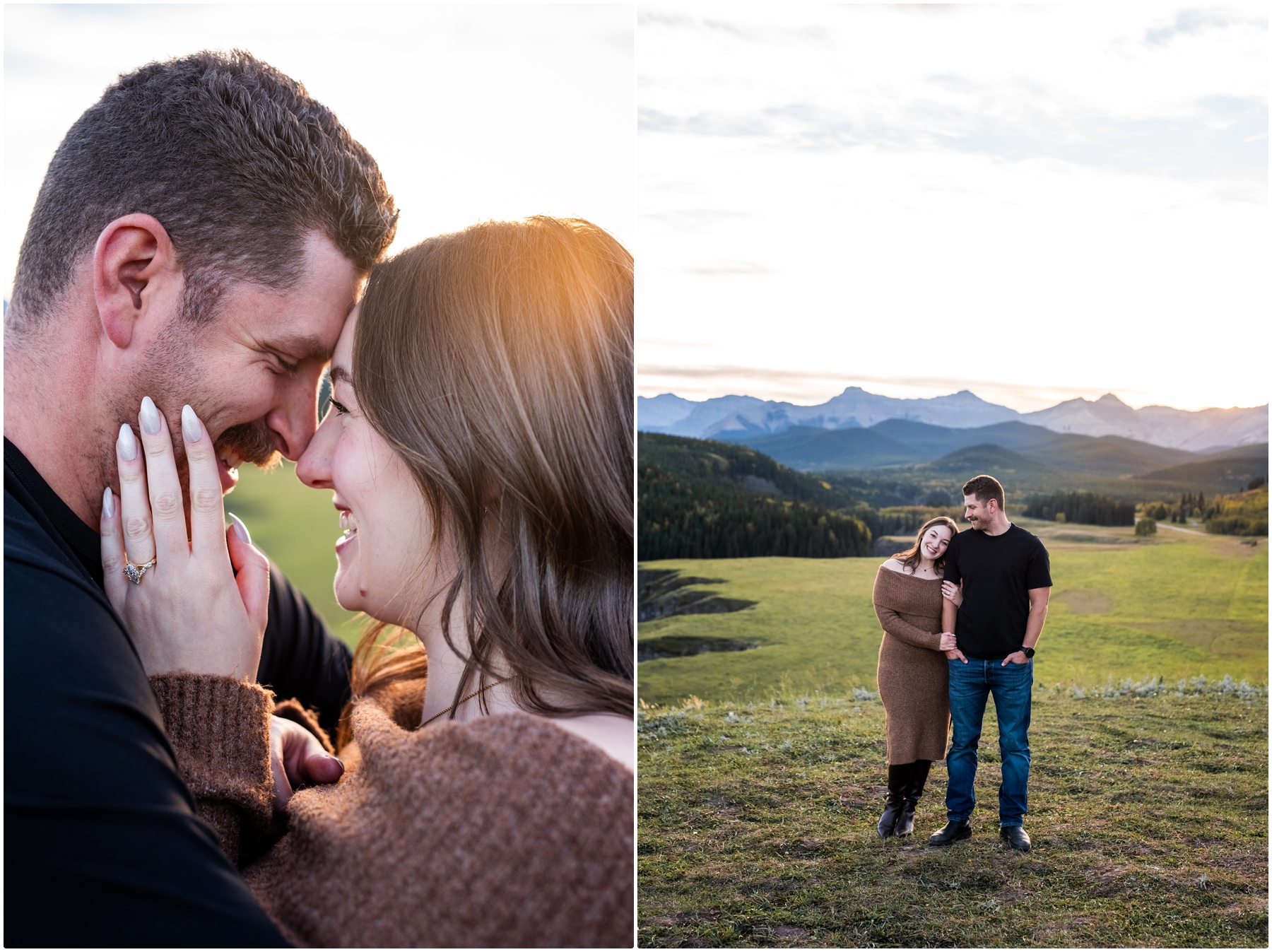 Kananakis Fall Engagement Photographer